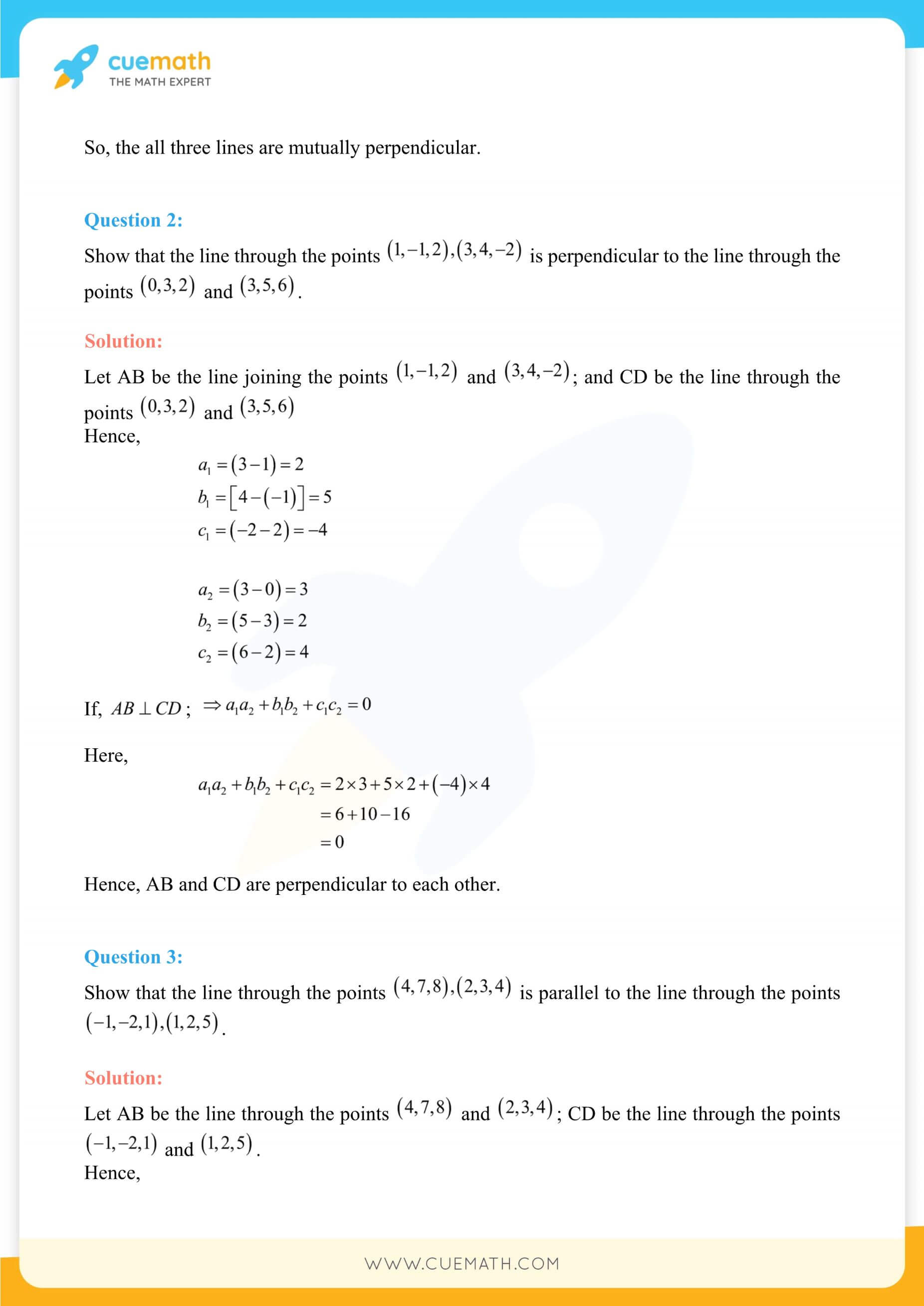 NCERT Solutions Class 12 Maths Chapter 11 6