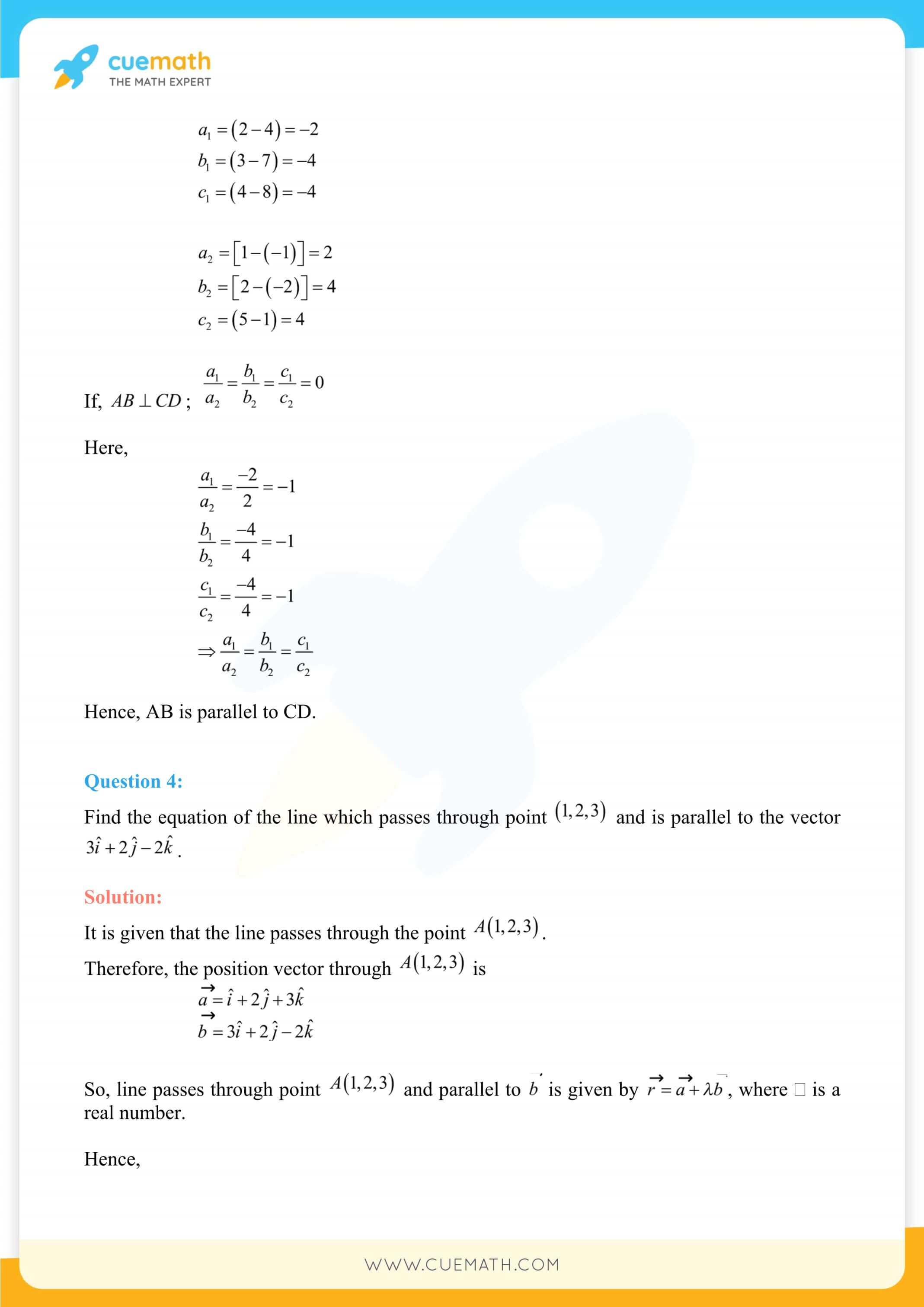 NCERT Solutions Class 12 Maths Chapter 11 7