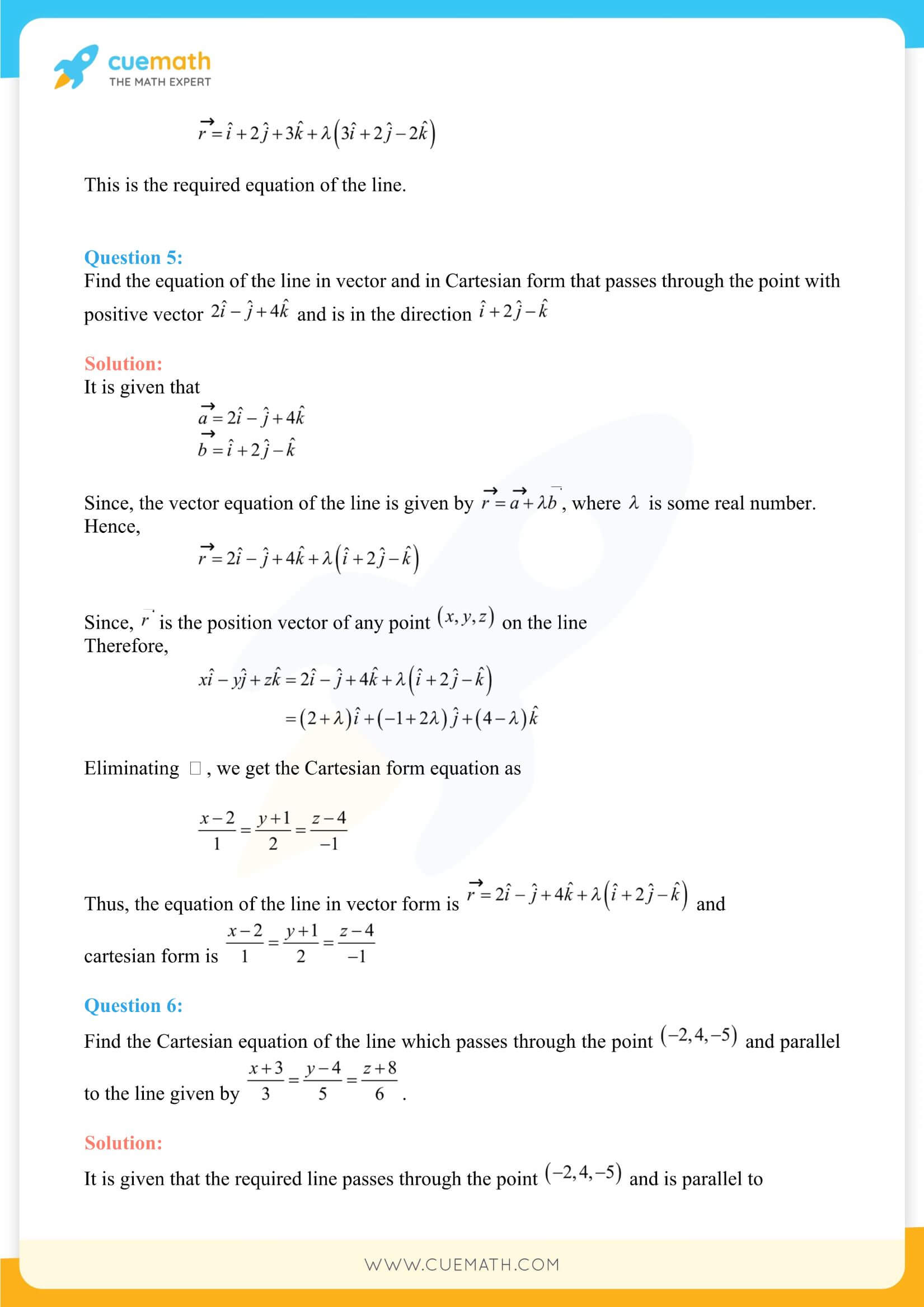NCERT Solutions Class 12 Maths Chapter 11 8