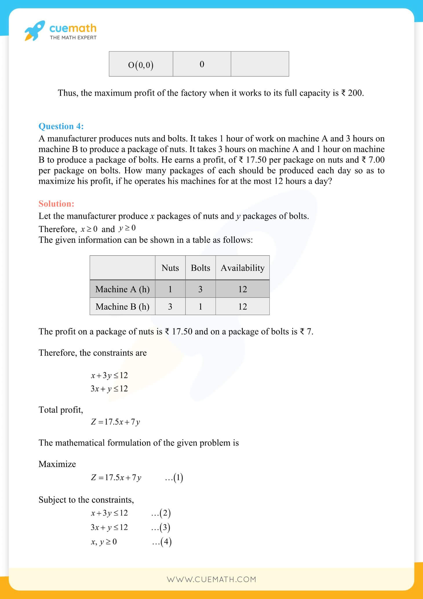NCERT Solutions Class 12 Maths Chapter 12 17