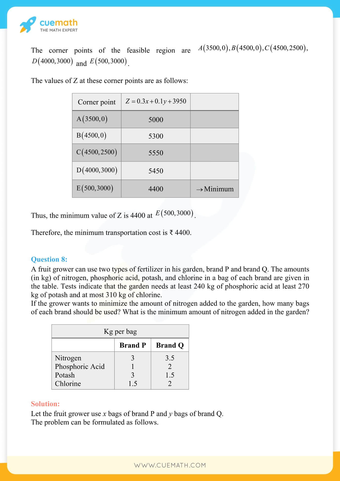 NCERT Solutions Class 12 Maths Chapter 12 44