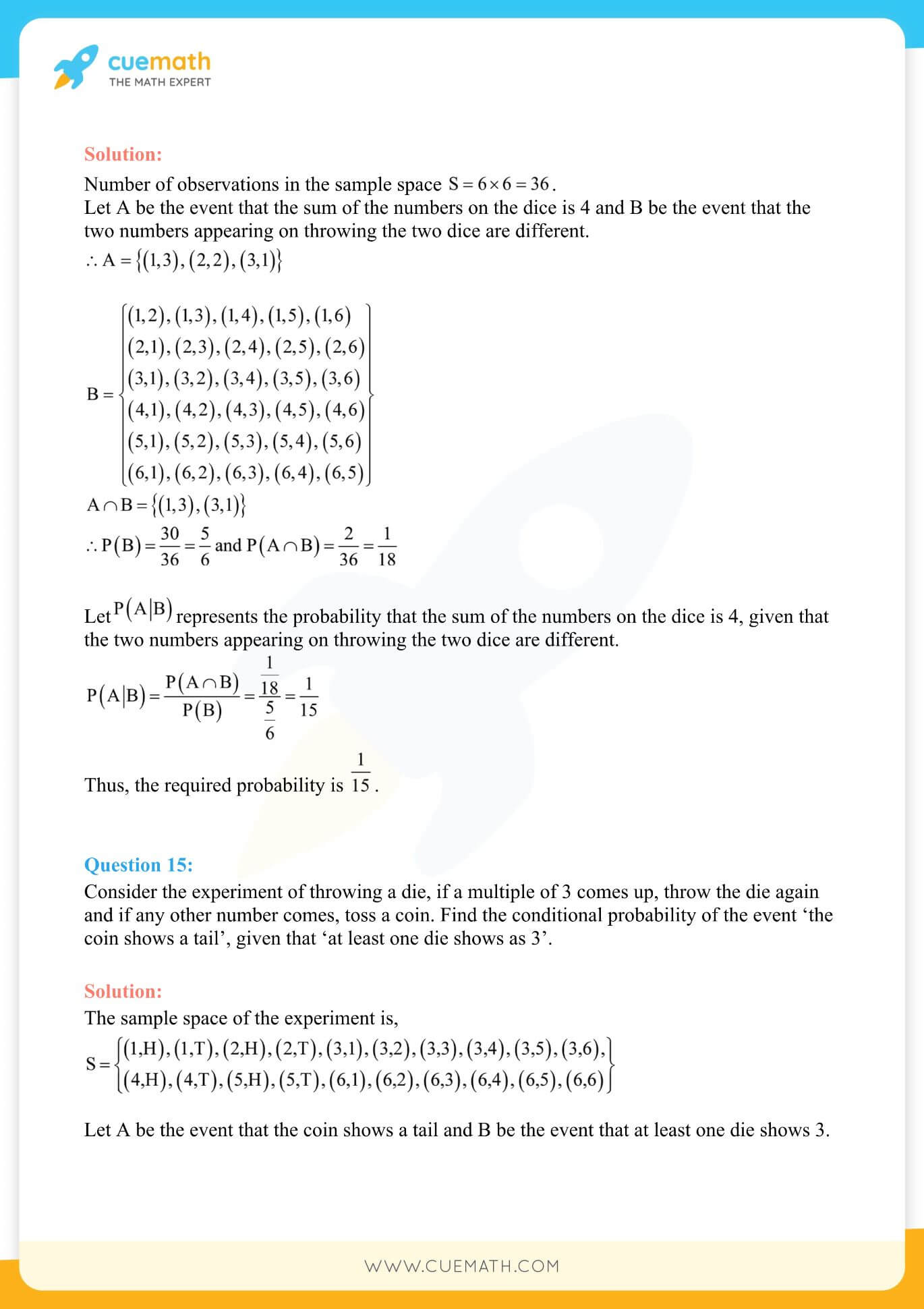 NCERT Solutions Class 12 Maths Chapter 13 Exercise 13.1 12