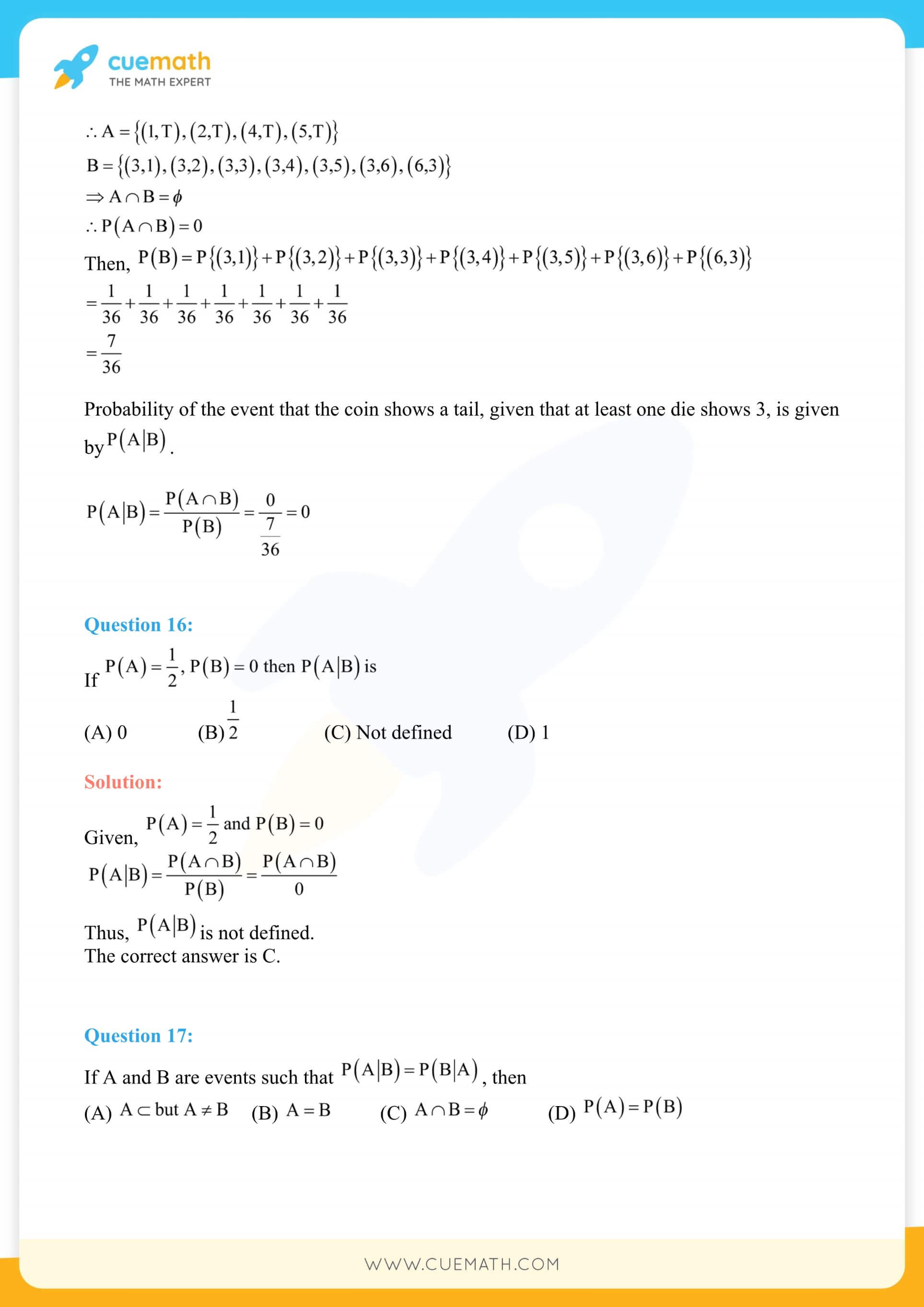NCERT Solutions Class 12 Maths Chapter 13 Exercise 13.1 13