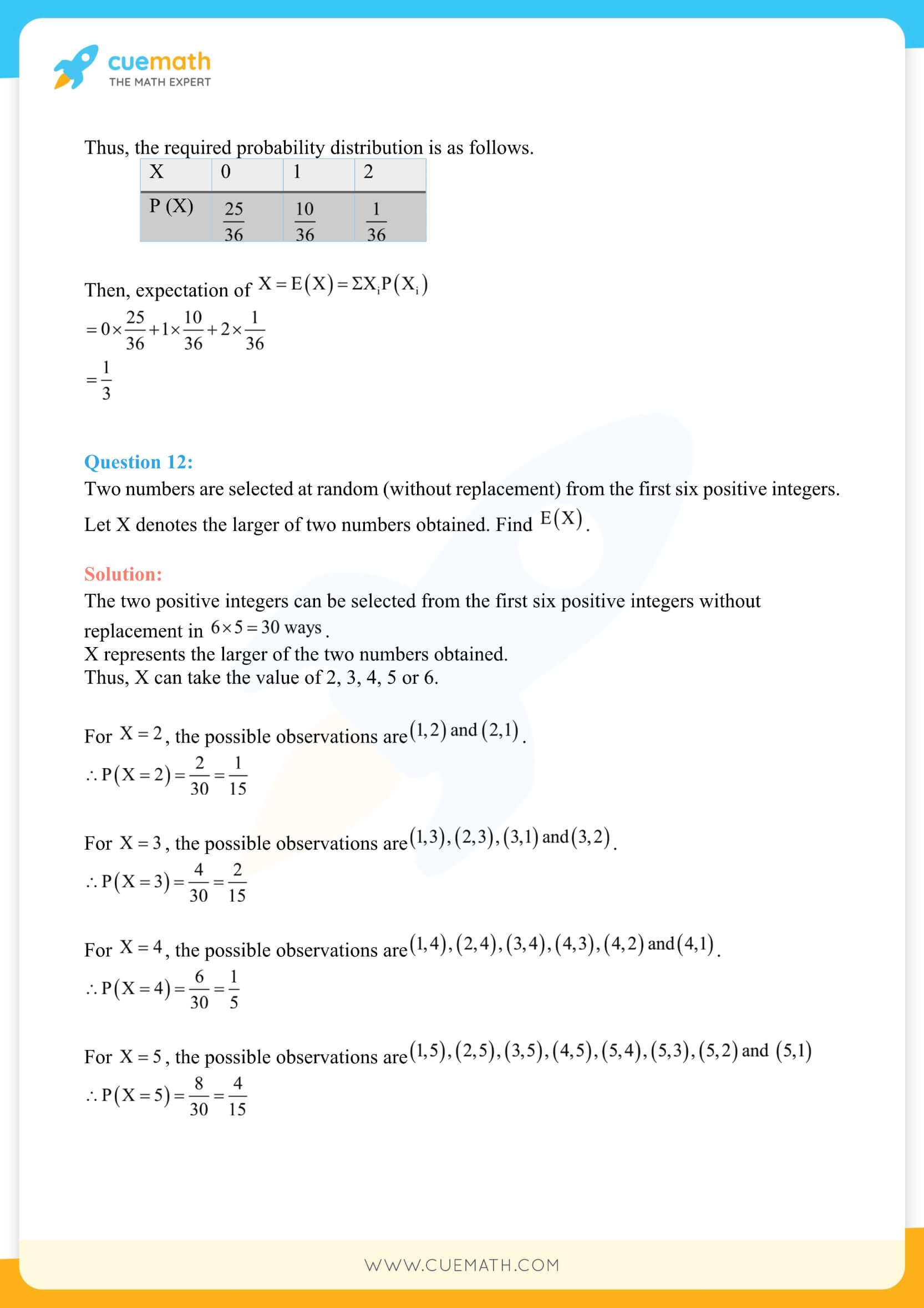 NCERT Solutions Class 12 Maths Chapter 13 Exercise 13.4 52