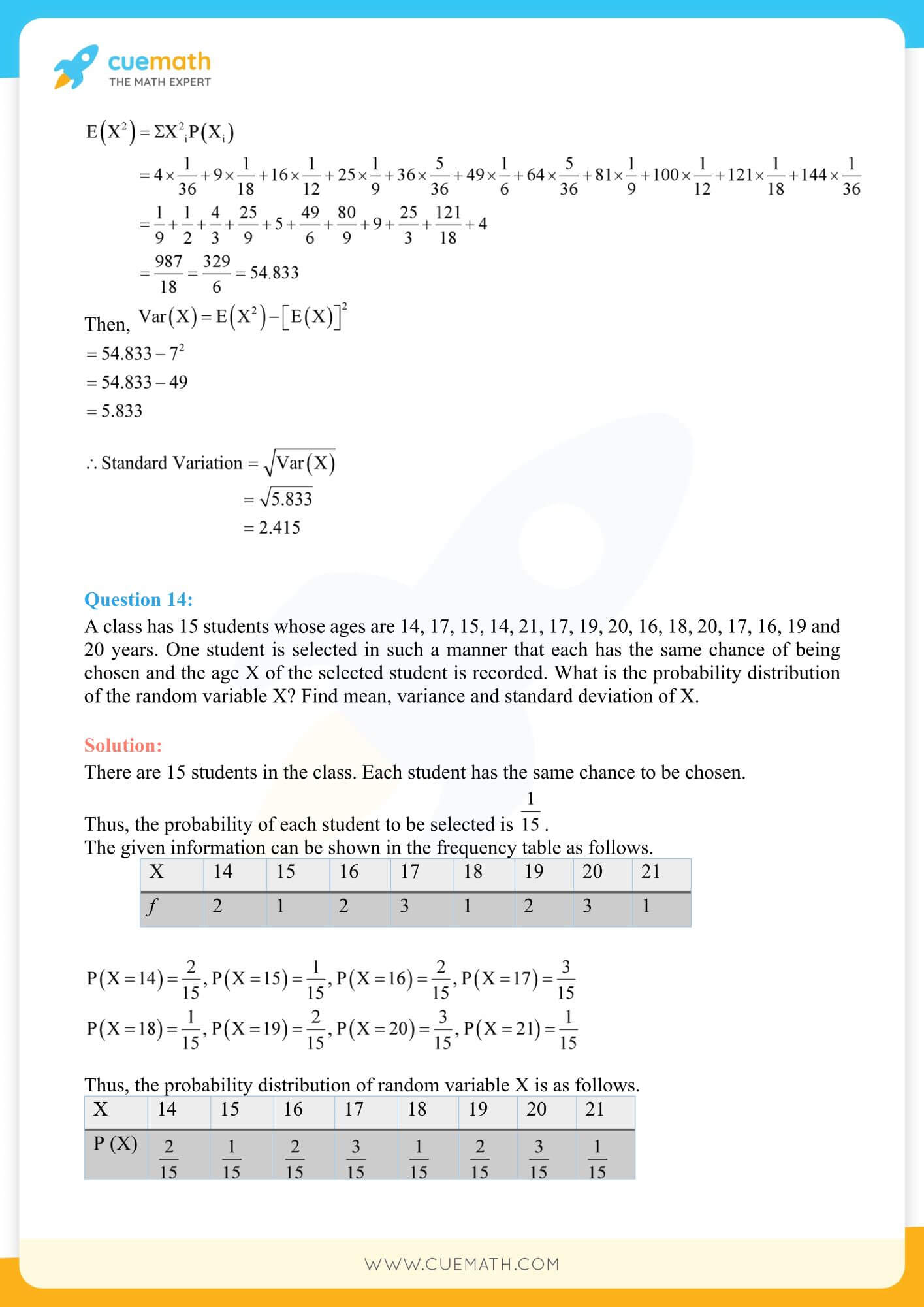 NCERT Solutions Class 12 Maths Chapter 13 Exercise 13.4 55