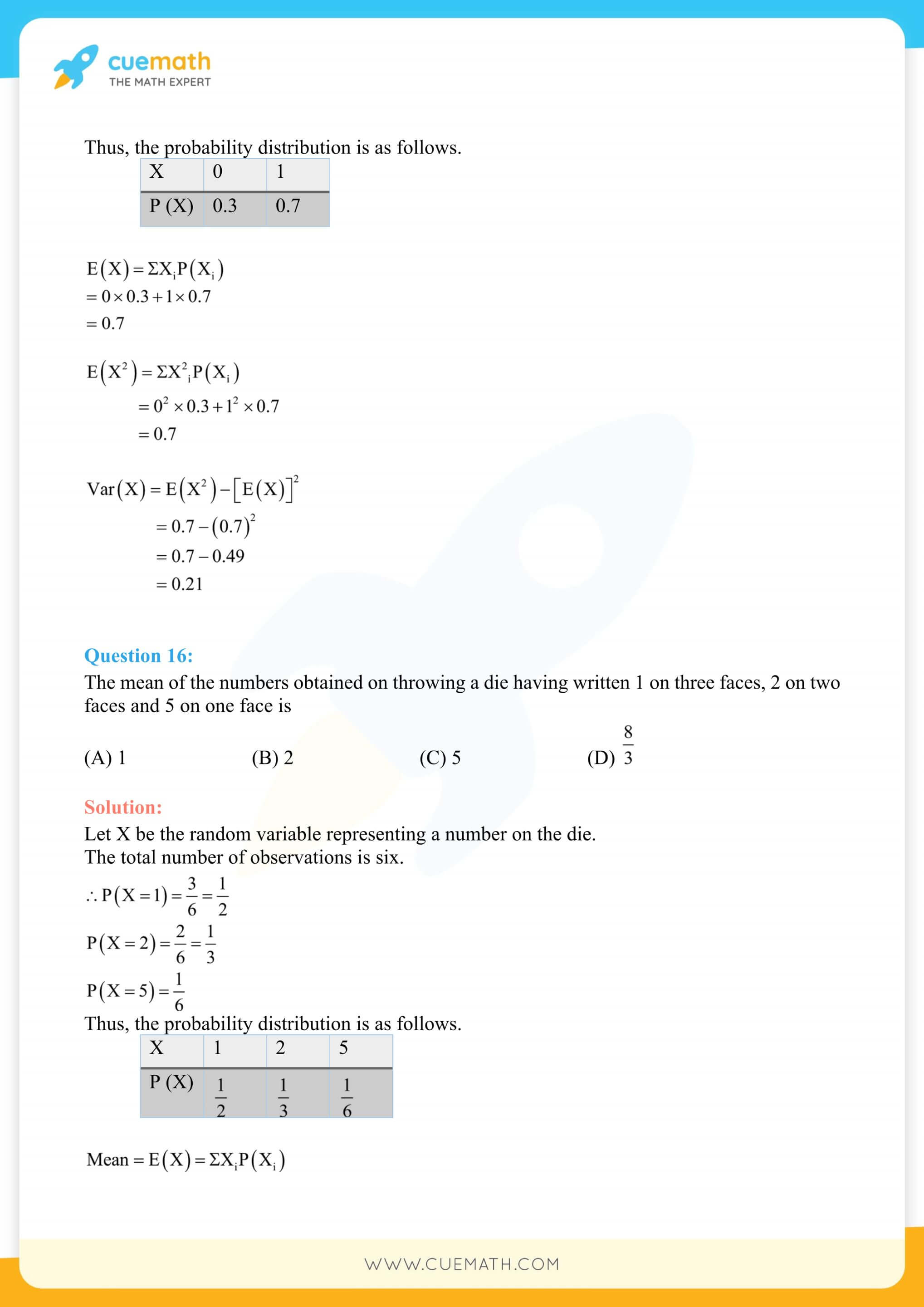 NCERT Solutions Class 12 Maths Chapter 13 Exercise 13.4 57