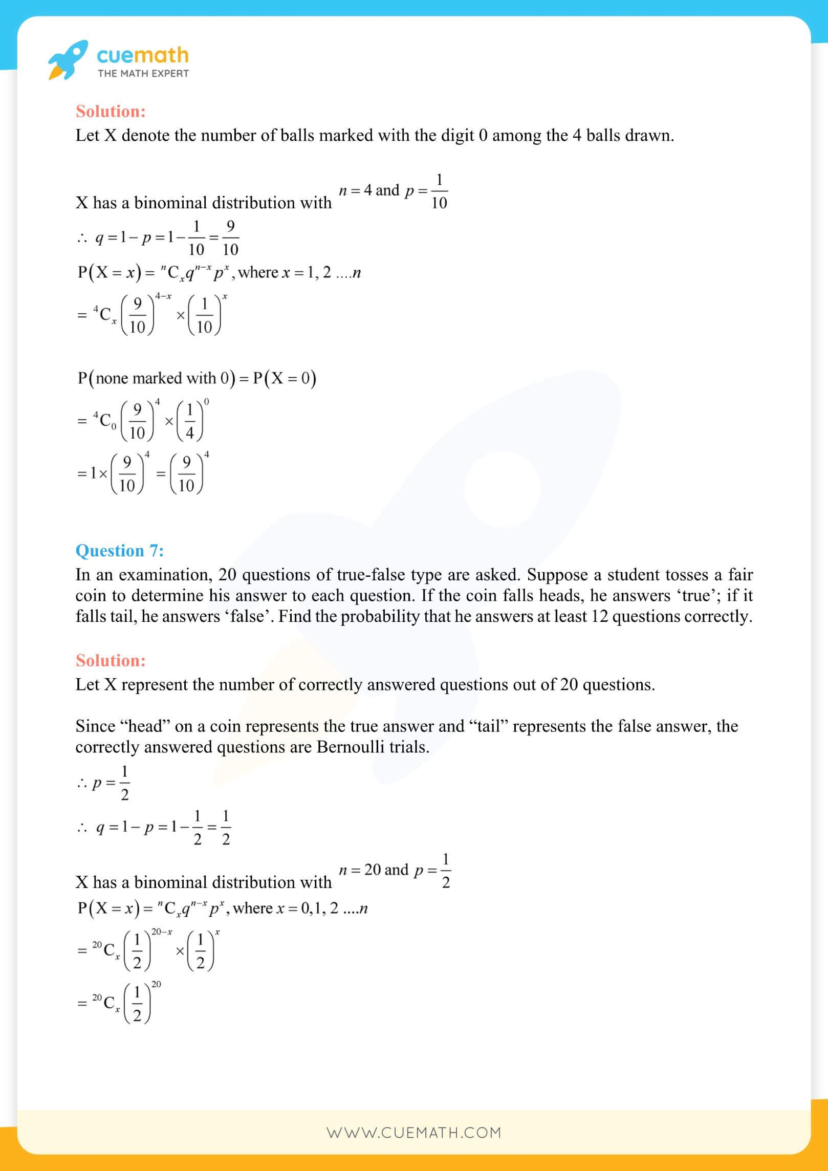 NCERT Solutions Class 12 Maths Chapter 13 Exercise 13.5 65