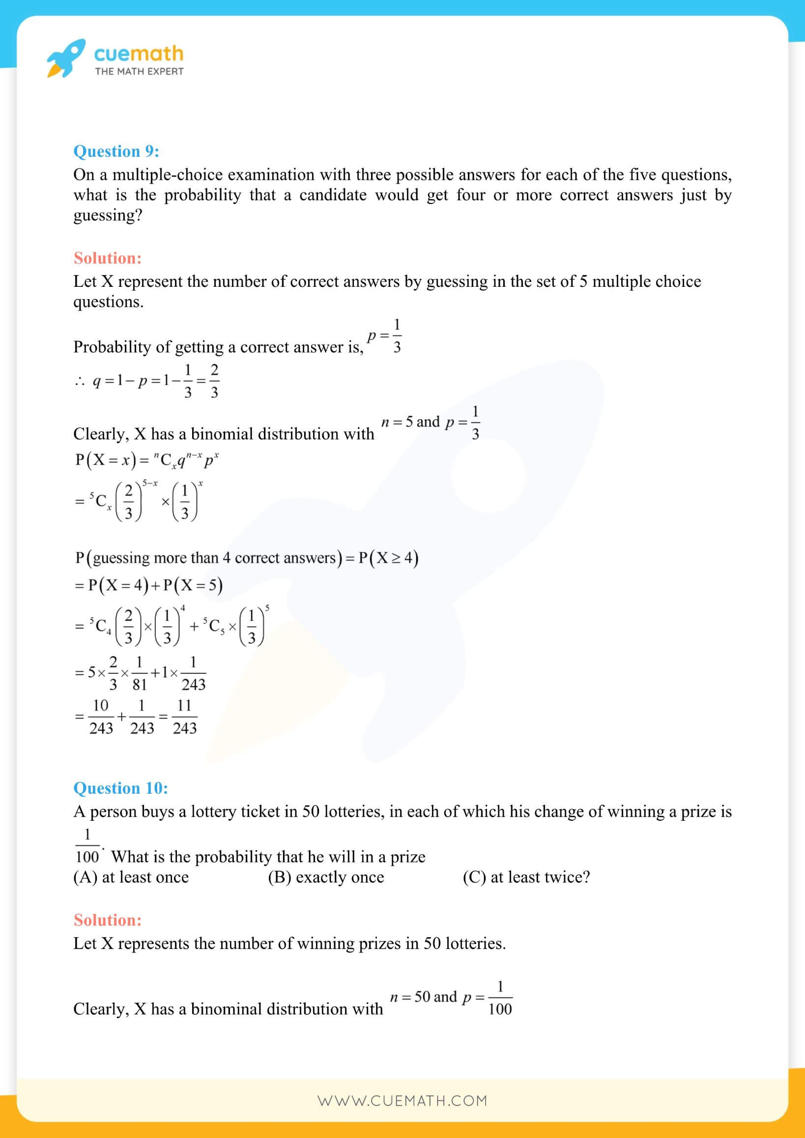 NCERT Solutions Class 12 Maths Chapter 13 Exercise 13.5 67