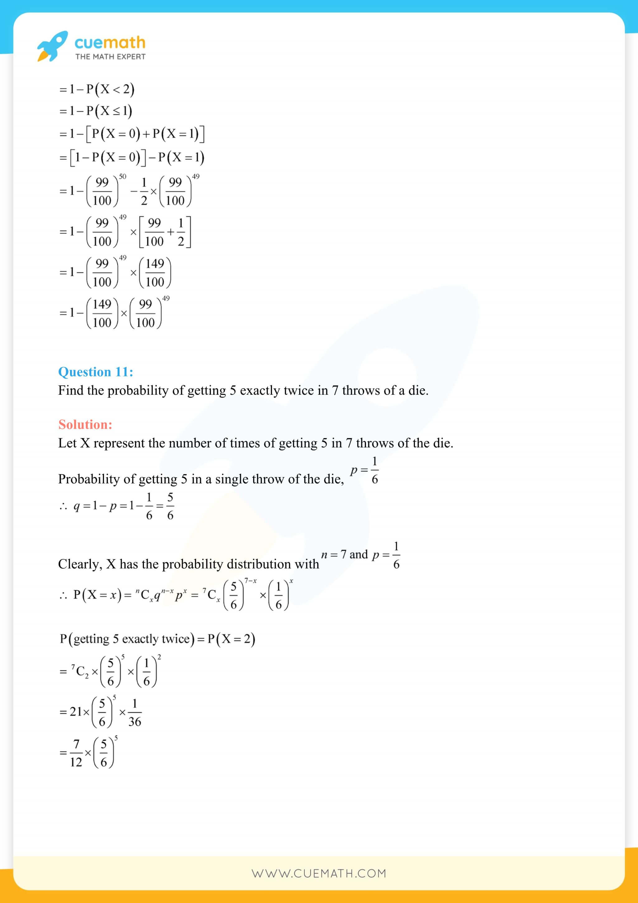 NCERT Solutions Class 12 Maths Chapter 13 Exercise 13.5 69