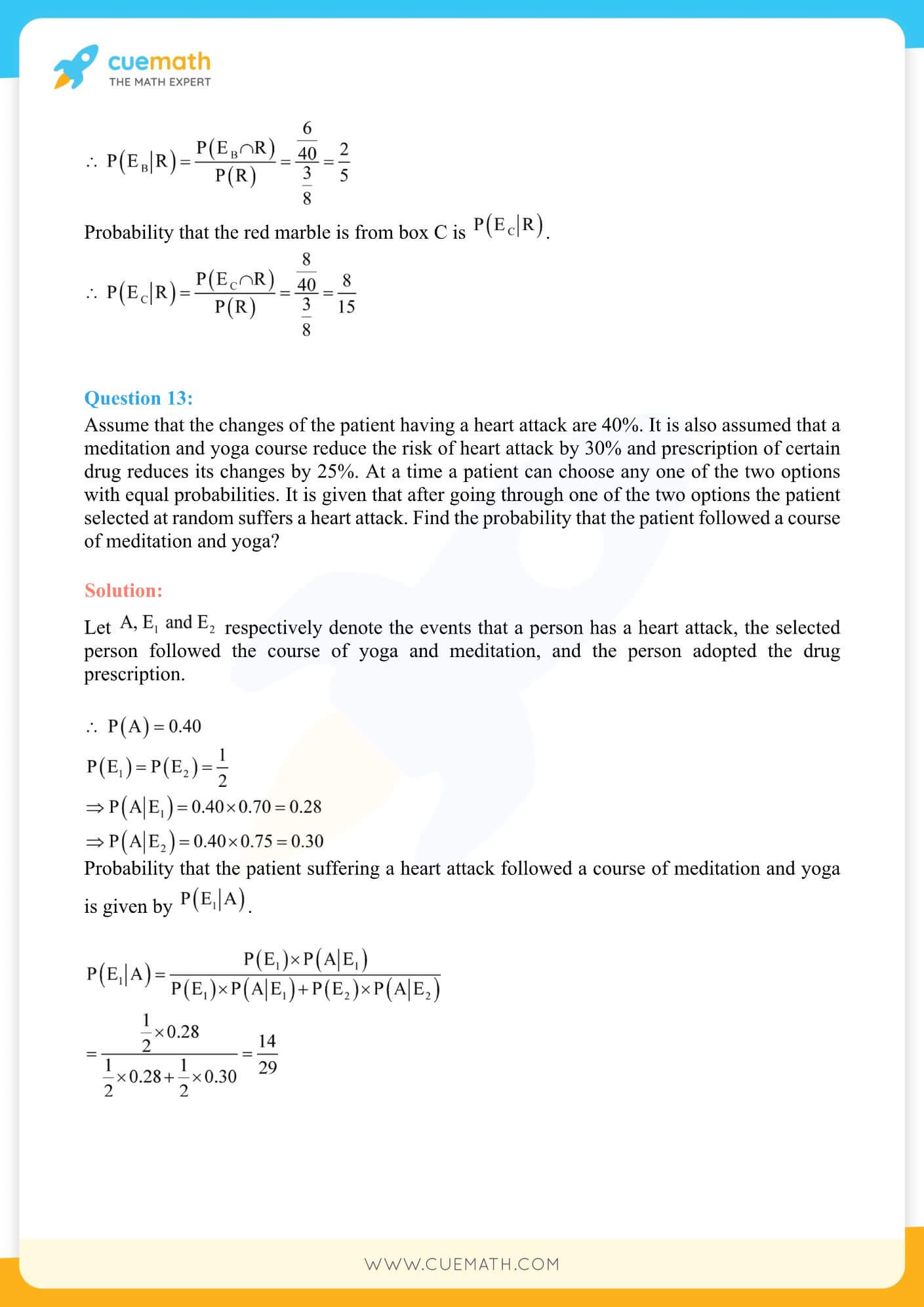 NCERT Solutions For Class 12 Maths Chapter 13 Miscellaneous Exercise 