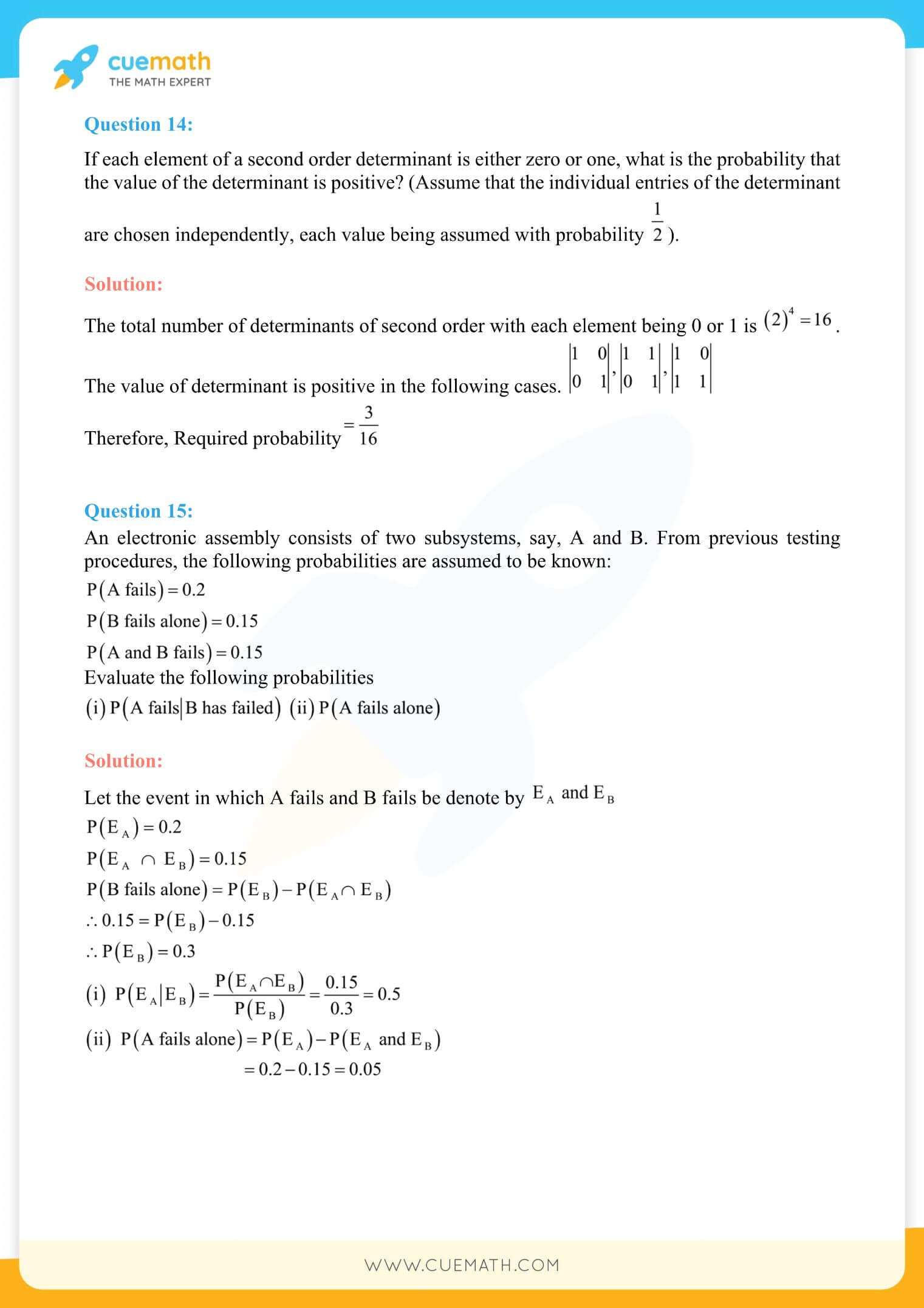 NCERT Solutions Class 12 Maths Chapter 13 Miscellaneous Exercise 83