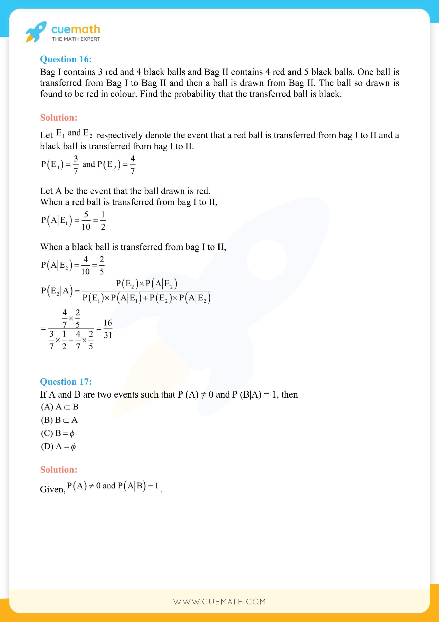 NCERT Solutions Class 12 Maths Chapter 13 Miscellaneous Exercise 84