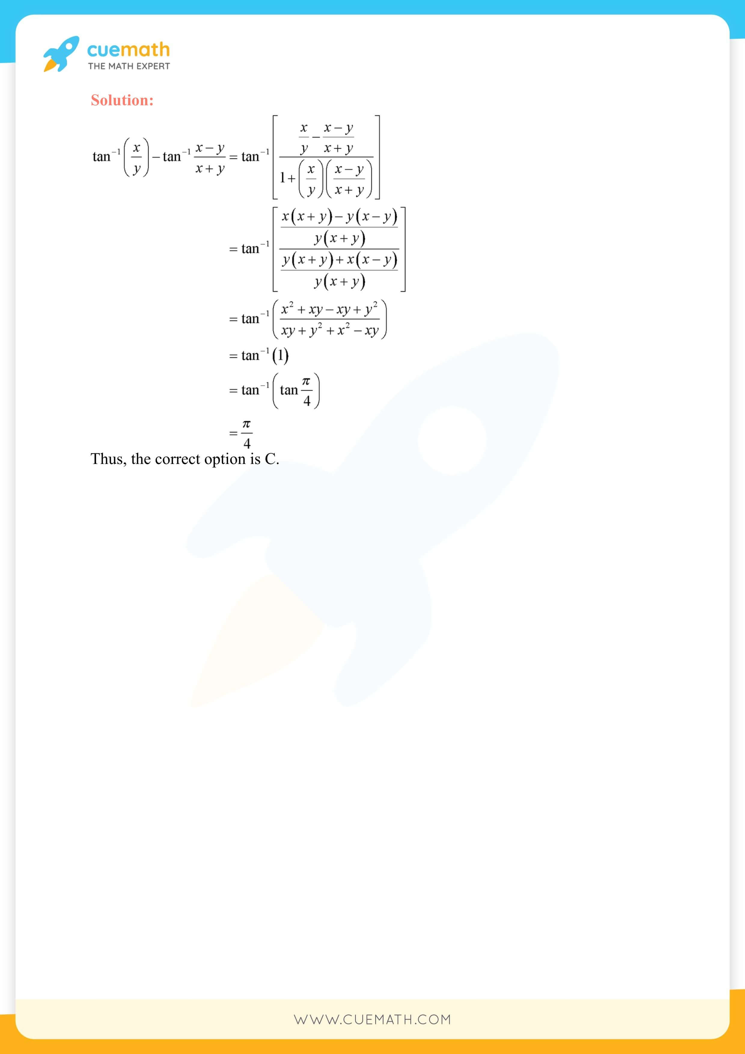 NCERT Solutions Class 12 Maths Chapter 2 39