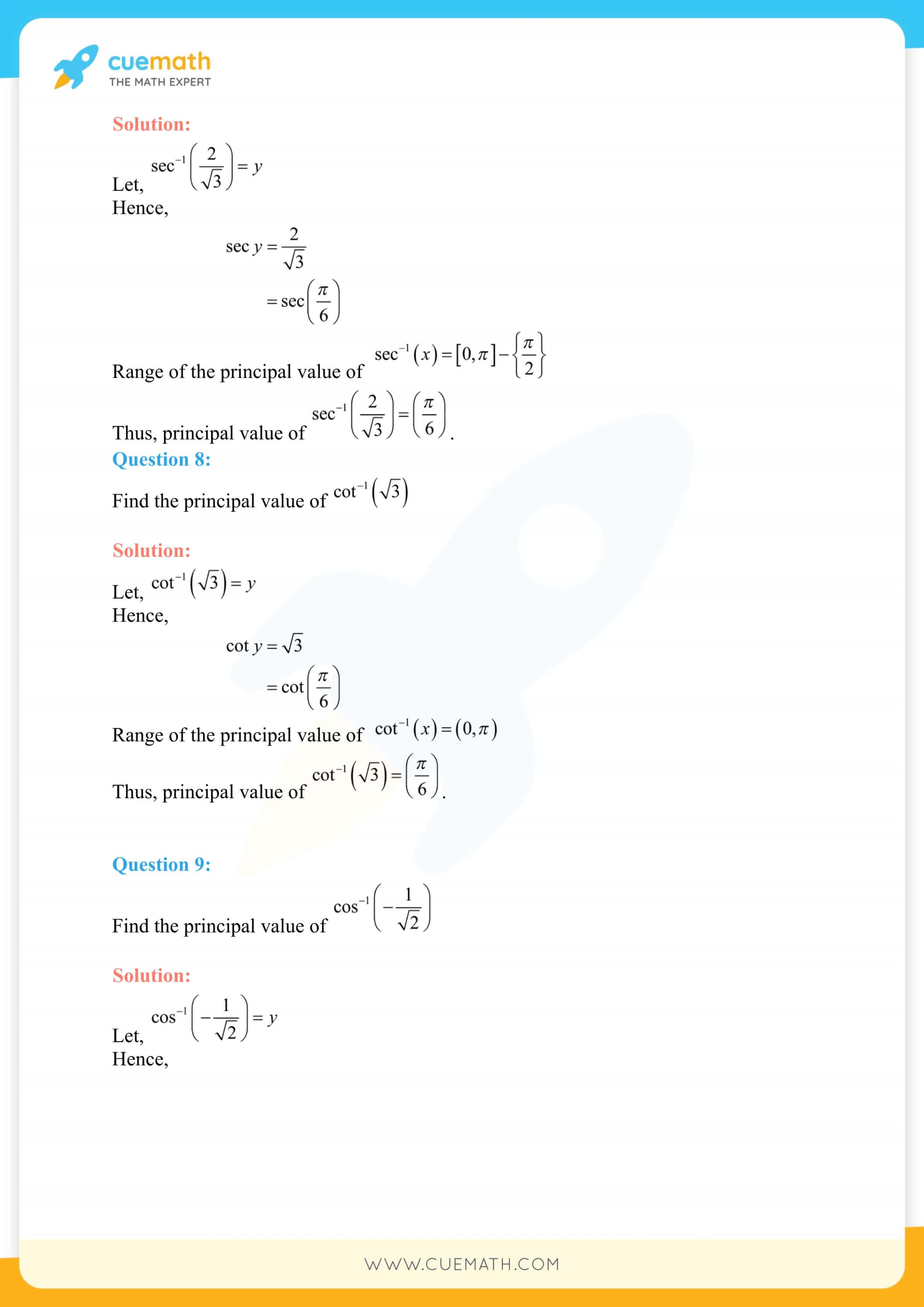 NCERT Solutions Class 12 Maths Chapter 2 Exercise 2.1 4