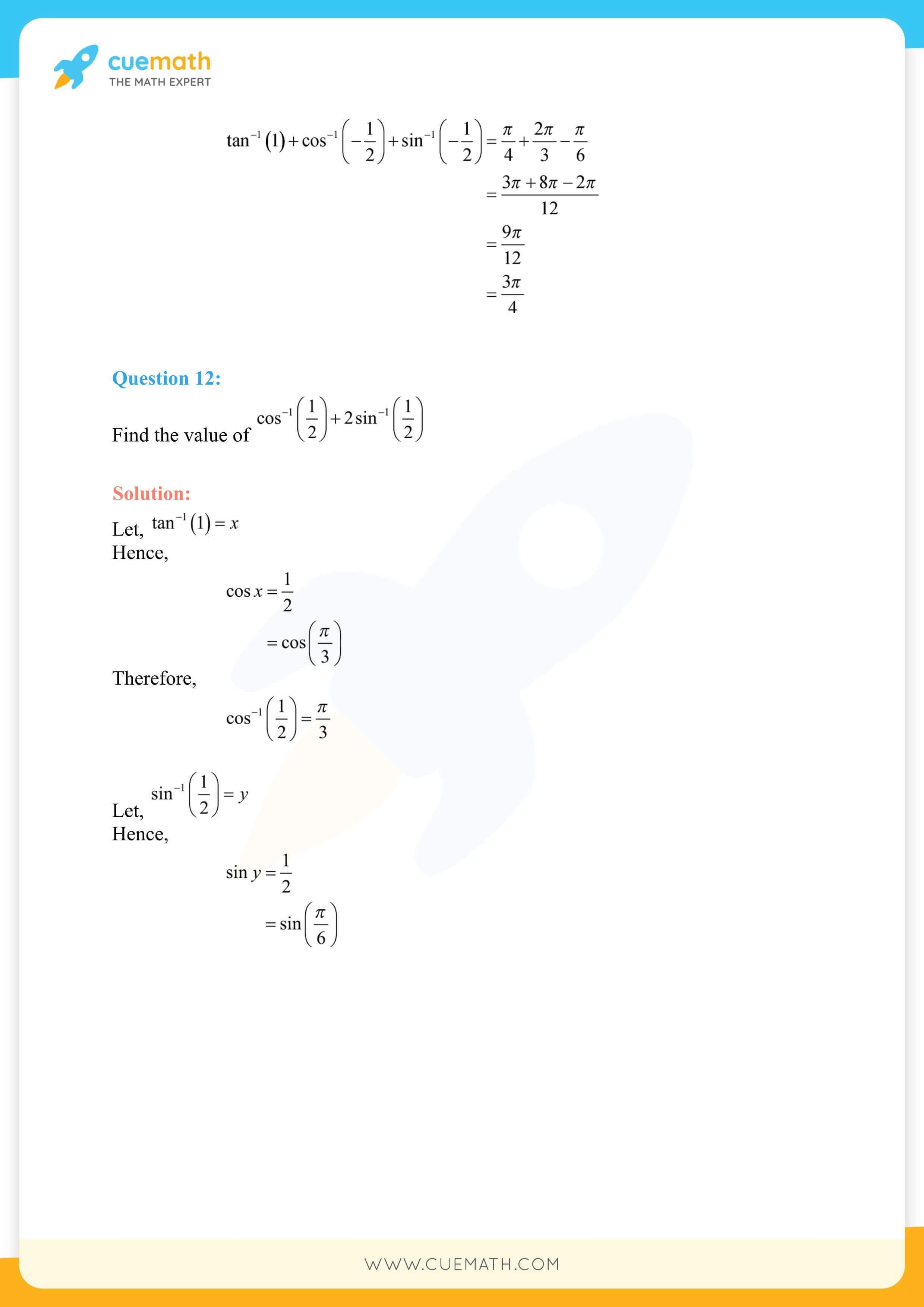 NCERT Solutions Class 12 Maths Chapter 2 7