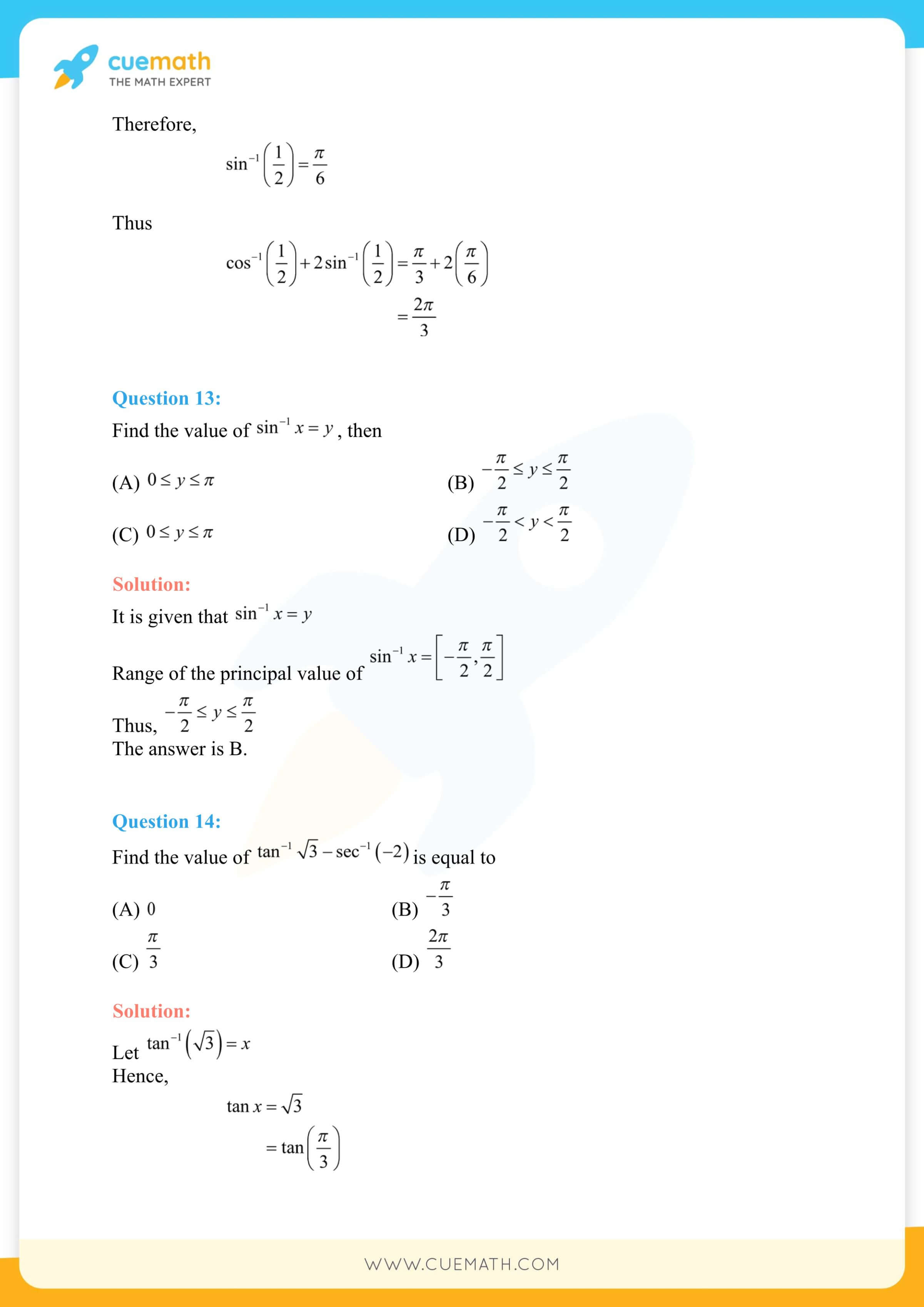 NCERT Solutions Class 12 Maths Chapter 2 Exercise 2.1 8