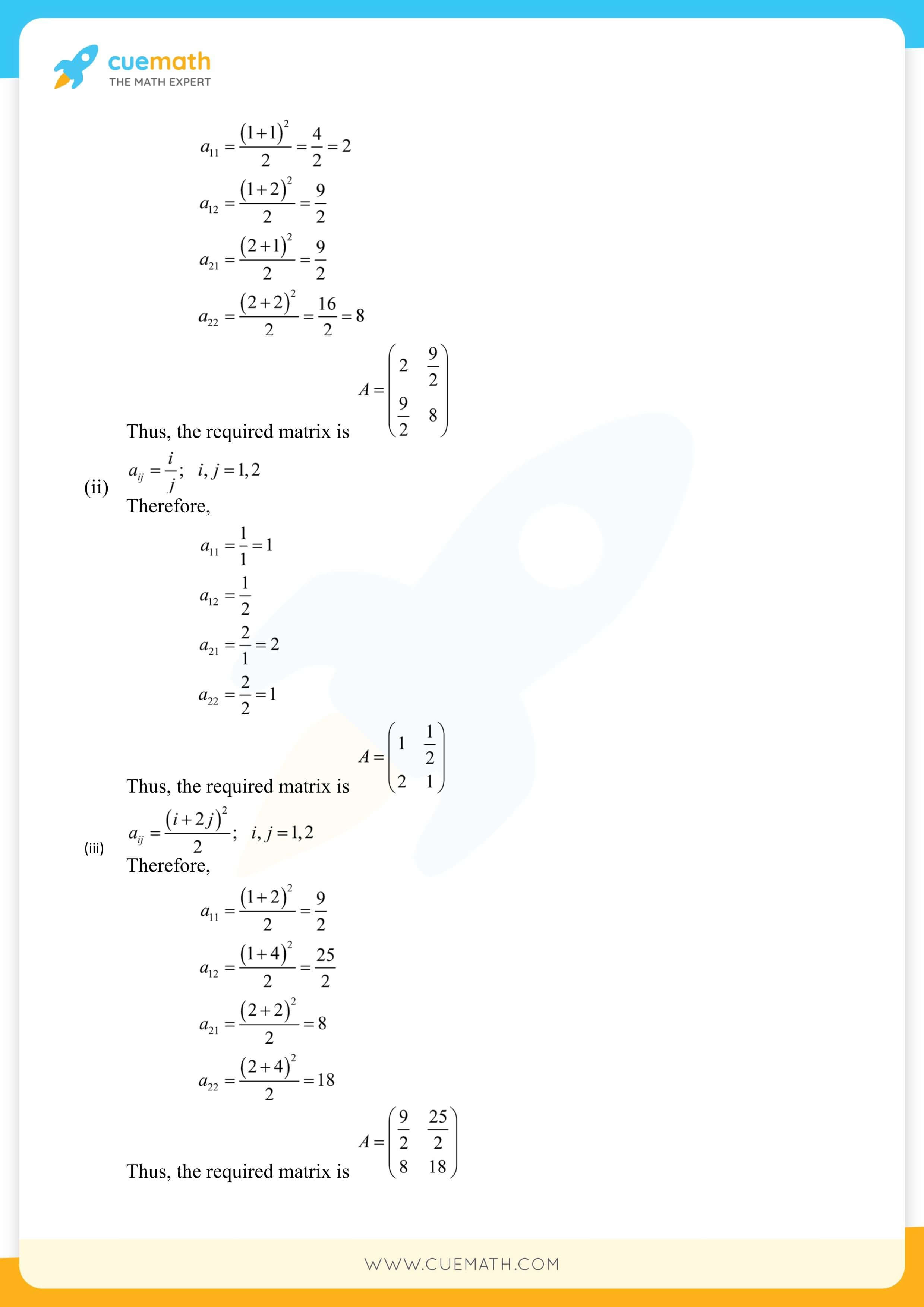 NCERT Solutions Class 12 Maths Chapter 3 Ex 3.1 3