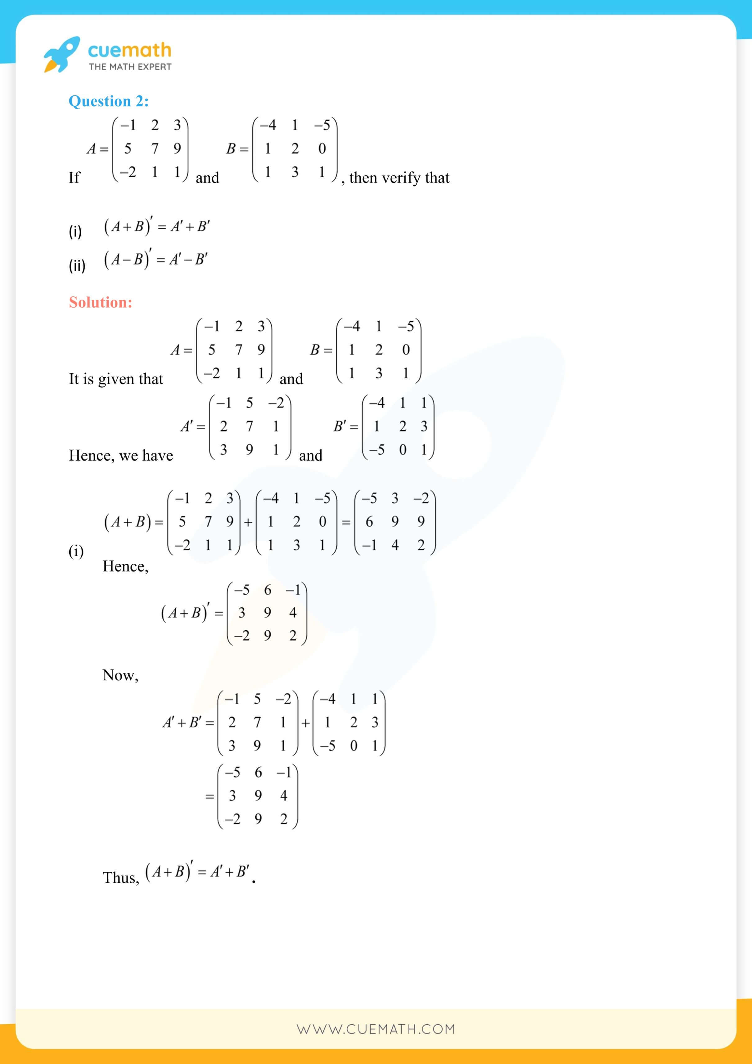 NCERT Solutions Class 12 Maths Chapter 3 Ex 3.3 35