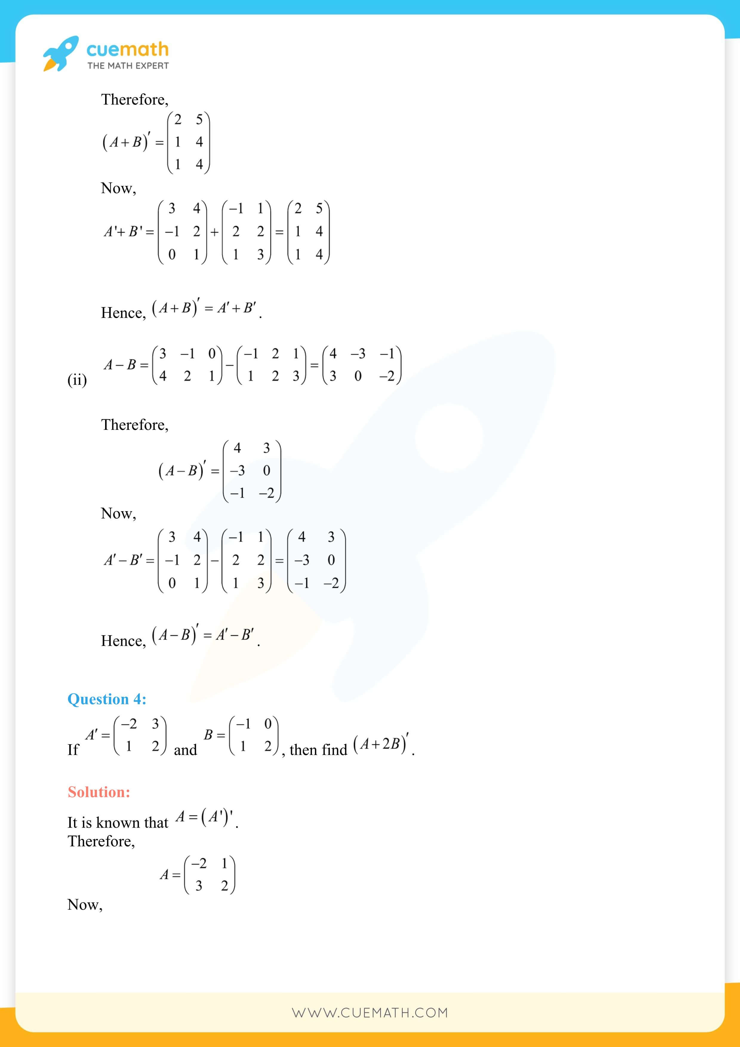 NCERT Solutions Class 12 Maths Chapter 3 Ex 3.3 37