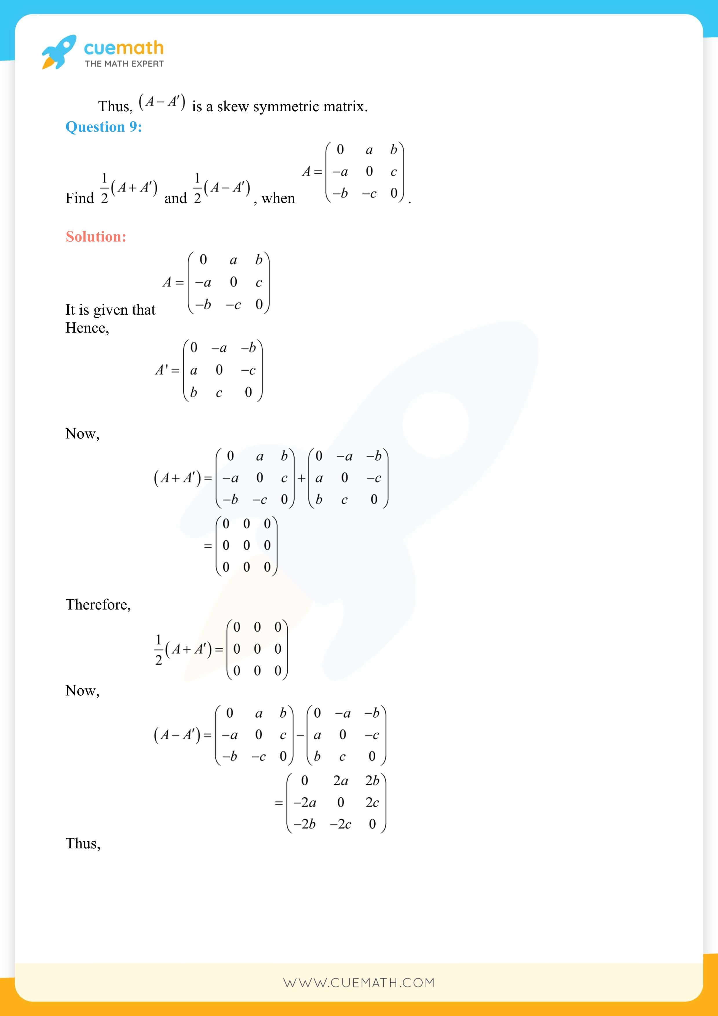 NCERT Solutions Class 12 Maths Chapter 3 Ex 3.3 43
