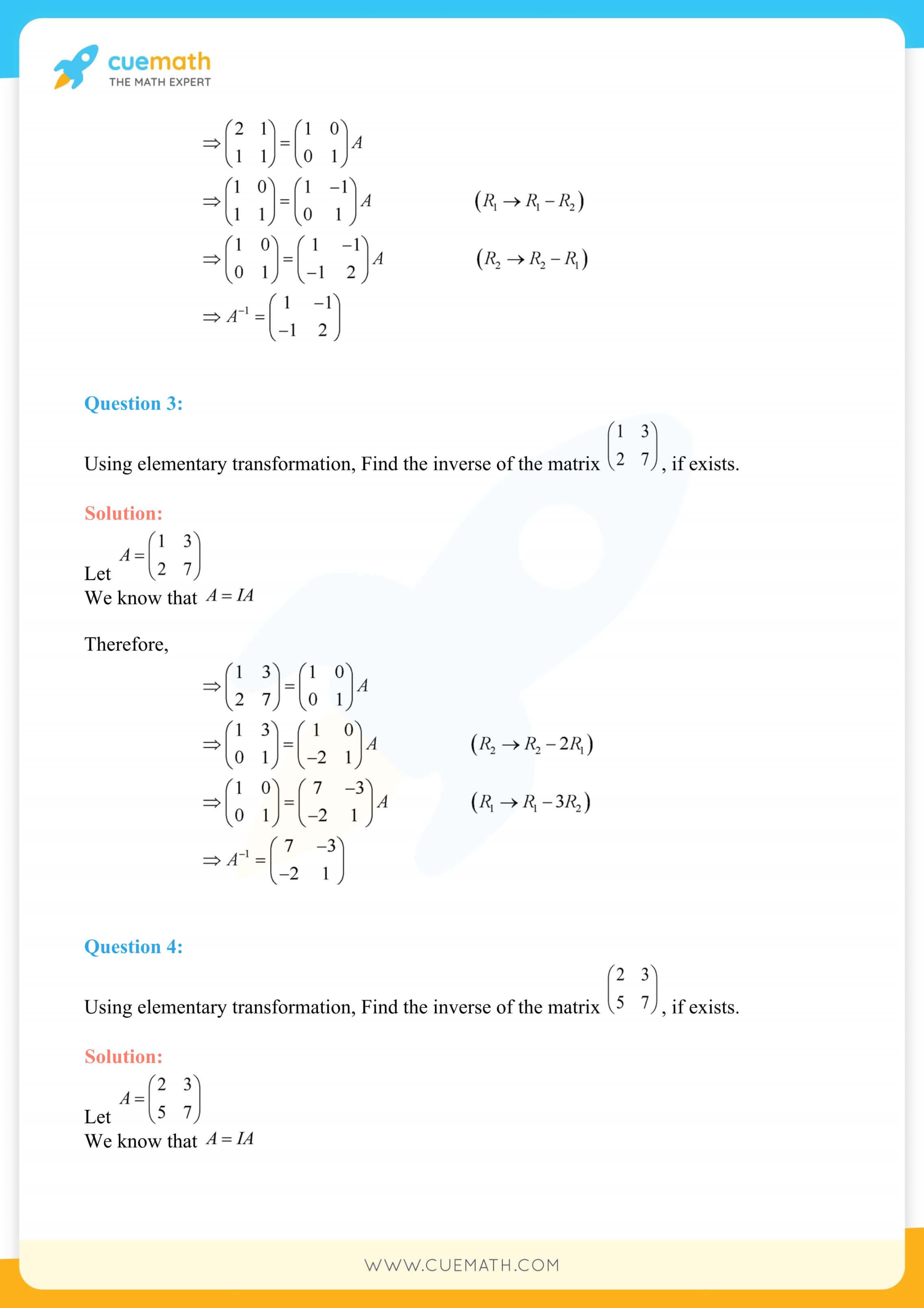NCERT Solutions Class 12 Maths Chapter 3 Ex 3.4 55