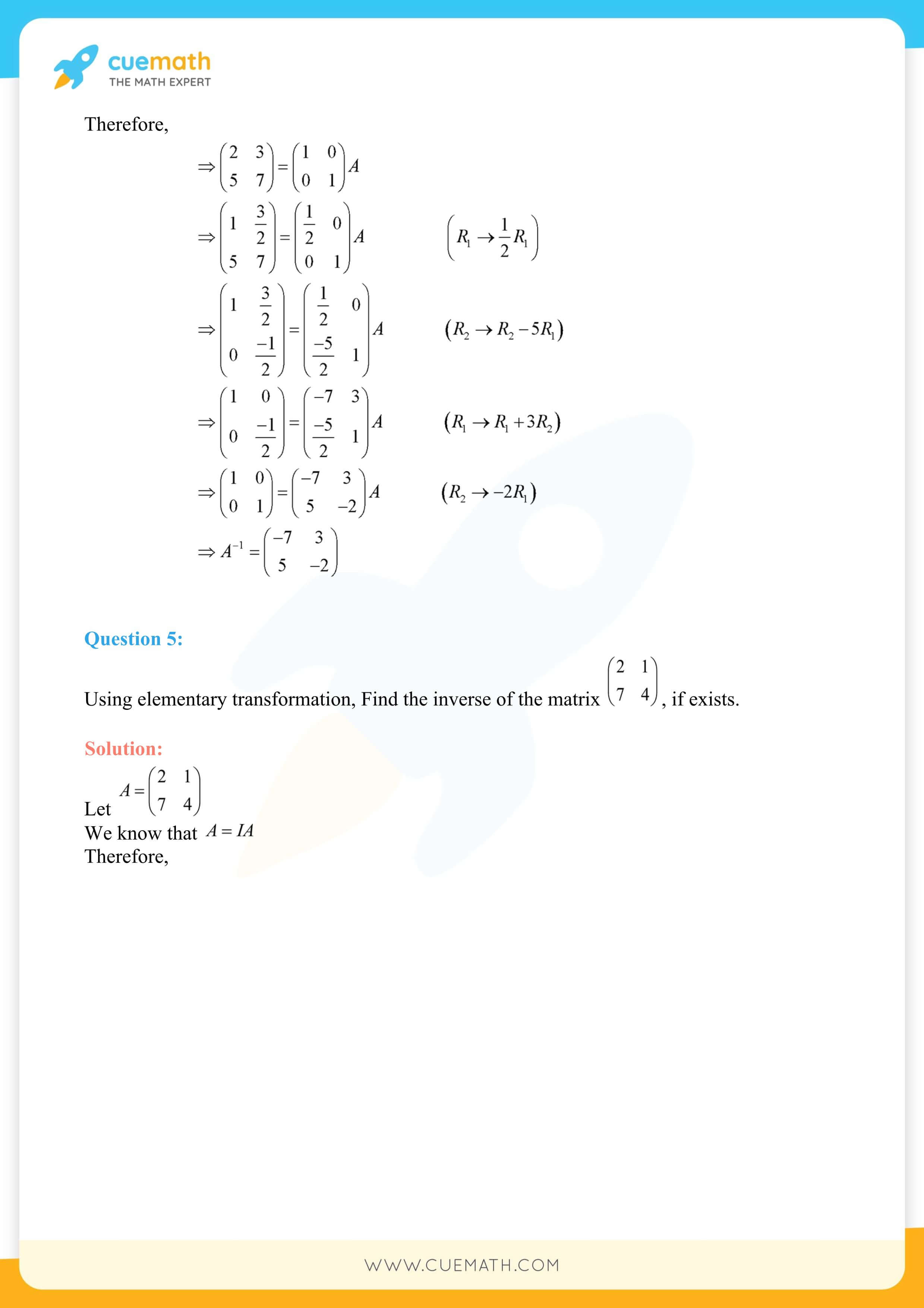 NCERT Solutions Class 12 Maths Chapter 3 56