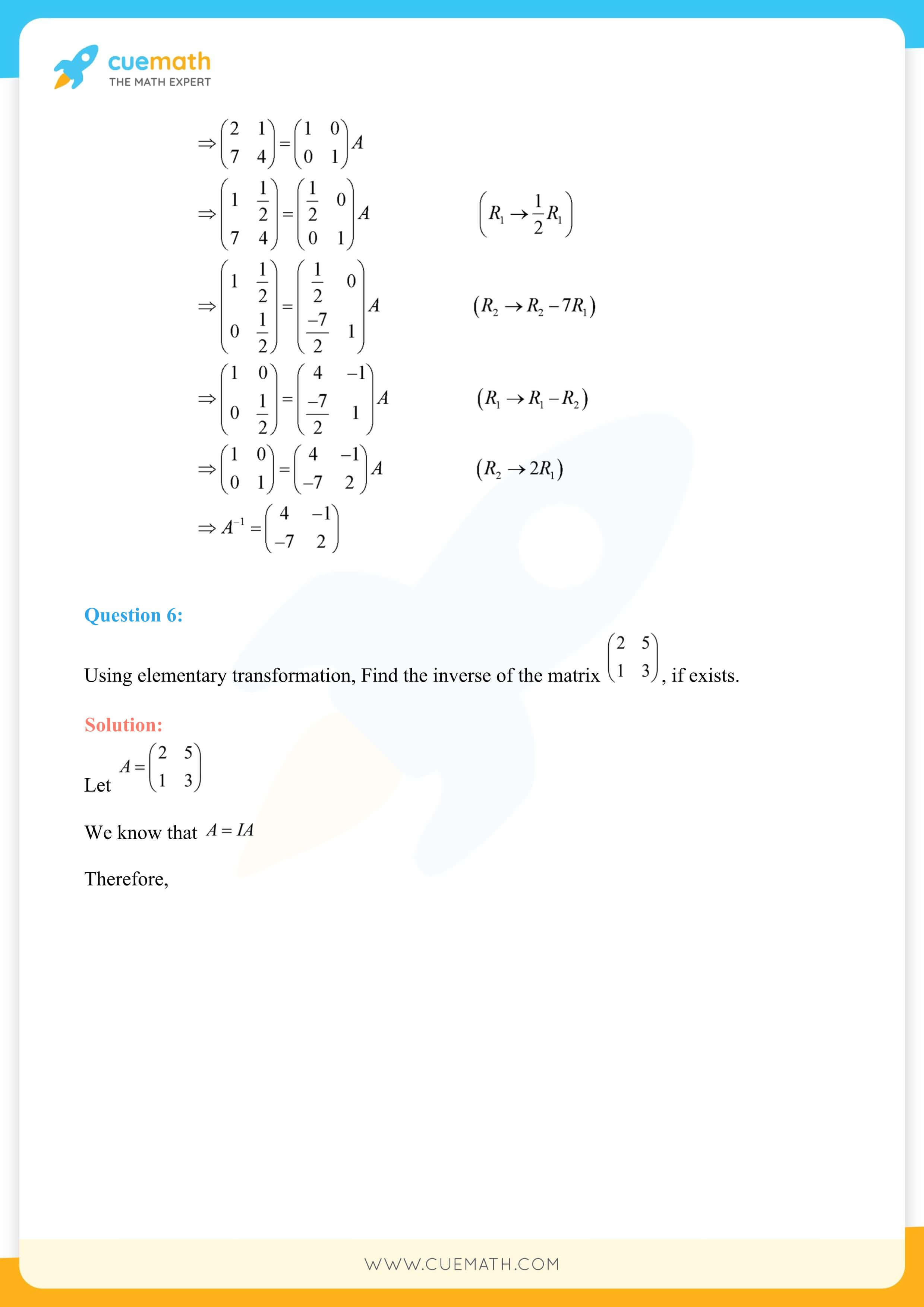 NCERT Solutions Class 12 Maths Chapter 3 Ex 3.4 57