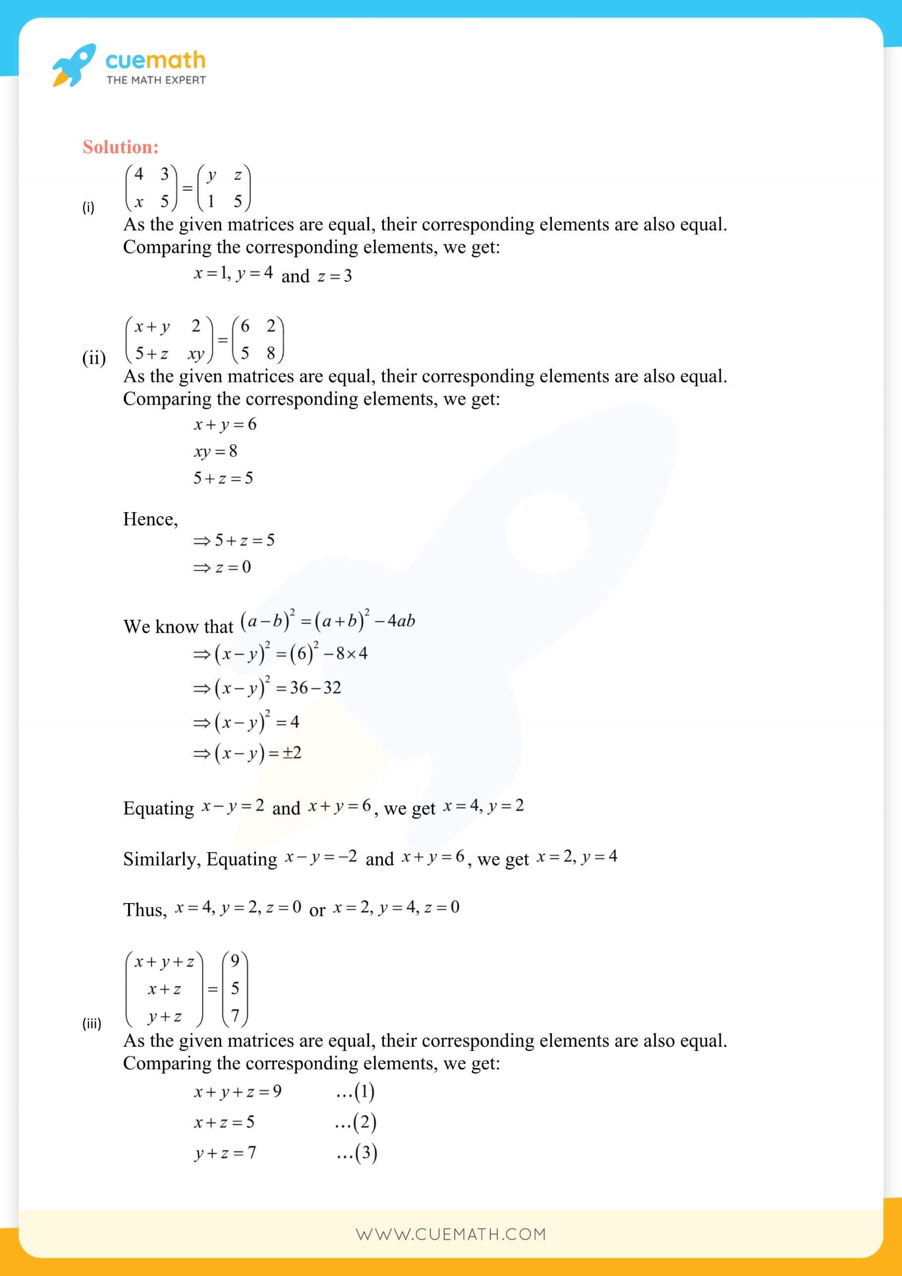NCERT Solutions Class 12 Maths Chapter 3 Ex 3.1 6