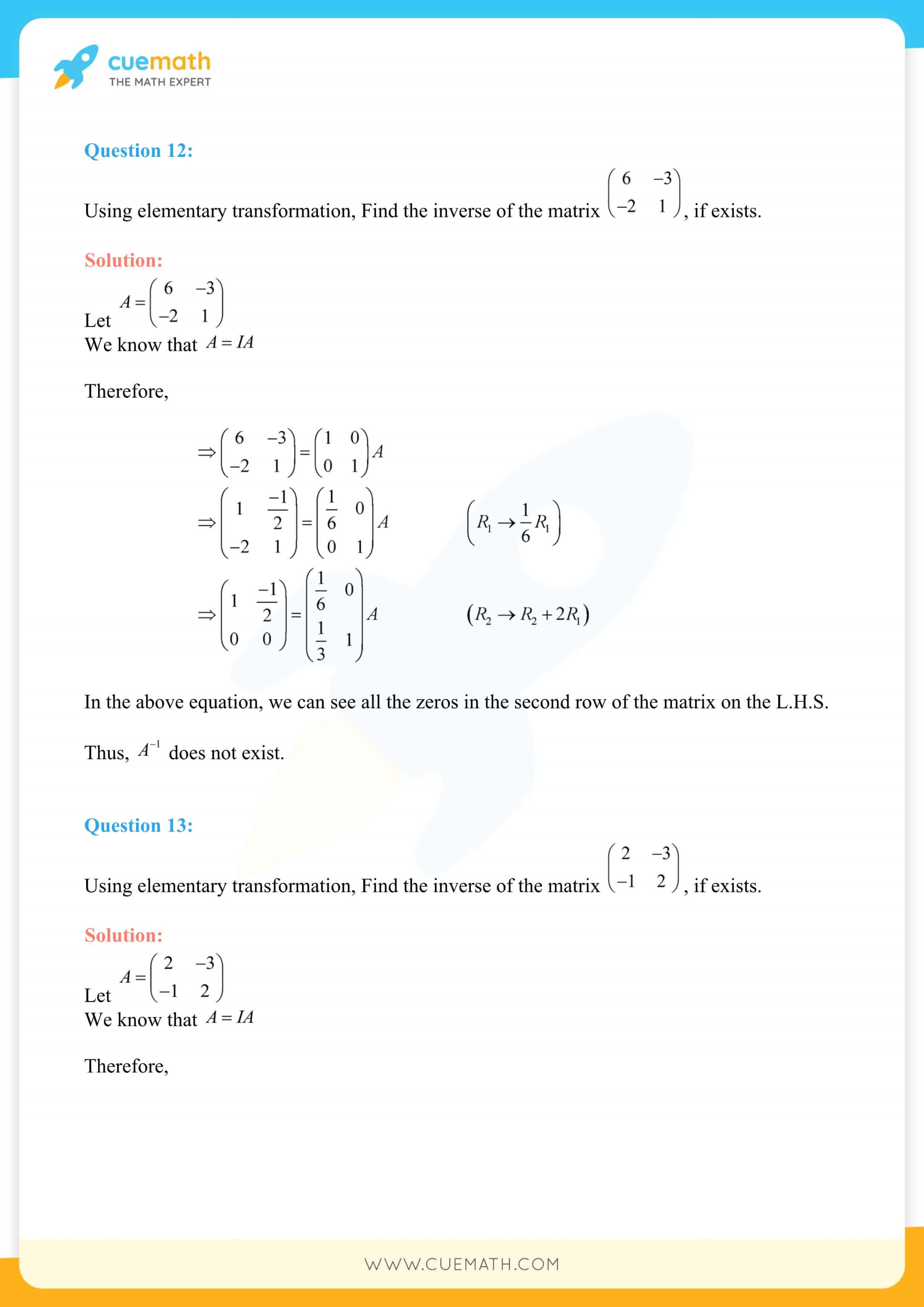 NCERT Solutions Class 12 Maths Chapter 3 Ex 3.4 62