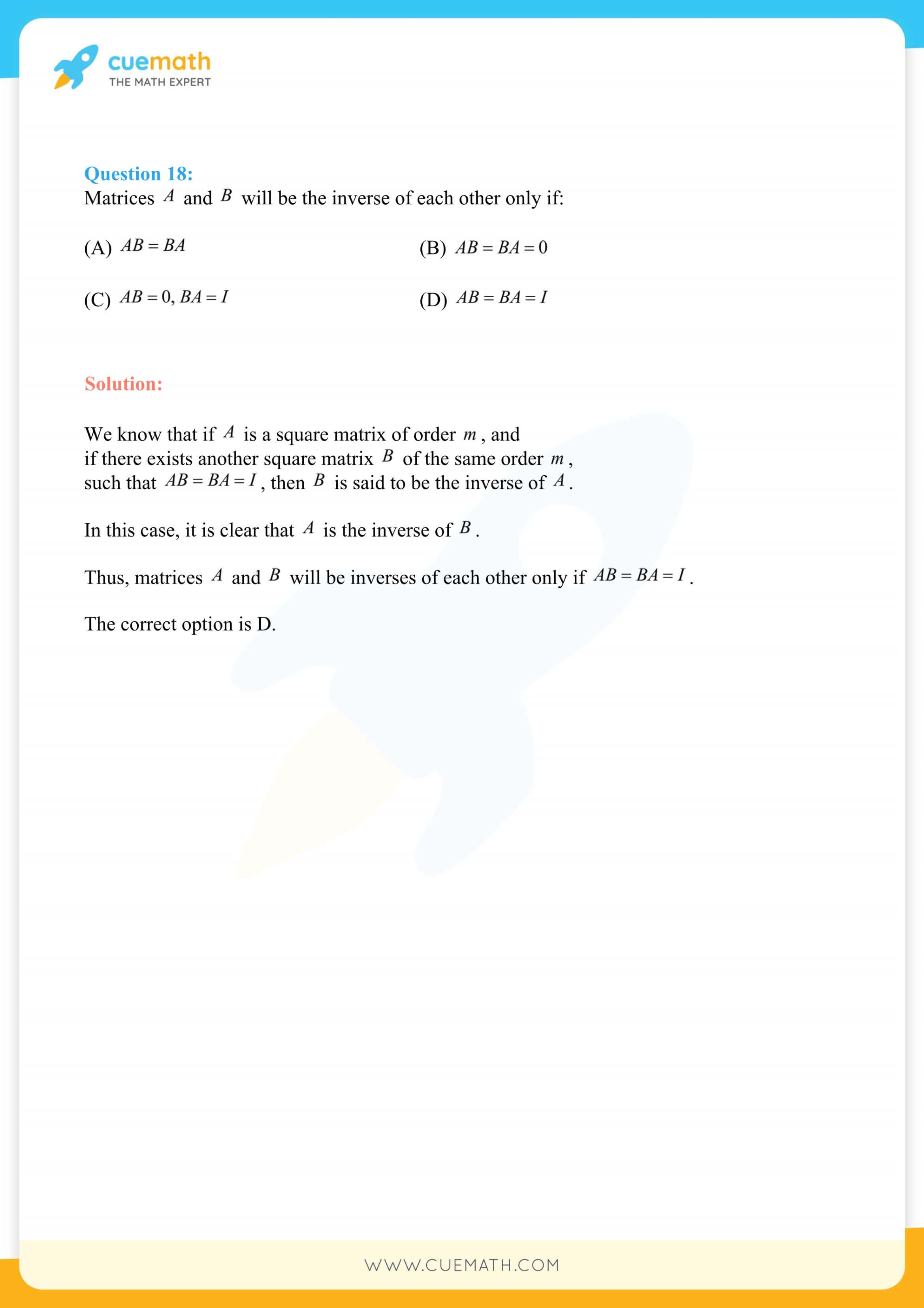 NCERT Solutions Class 12 Maths Chapter 3 Ex 3.4 68