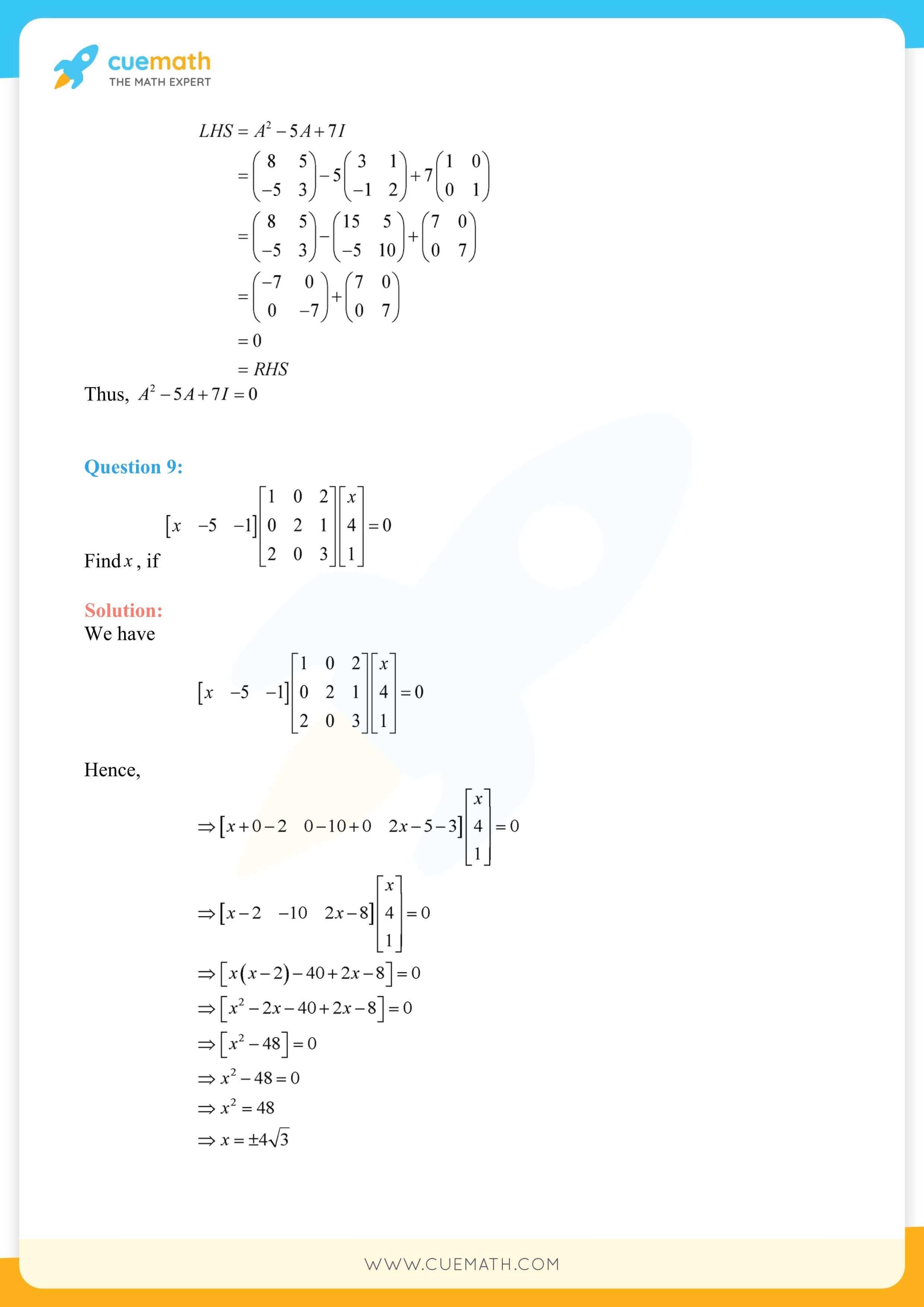 NCERT Solutions Class 12 Maths Chapter 3 Miscellaneous Exercise 77