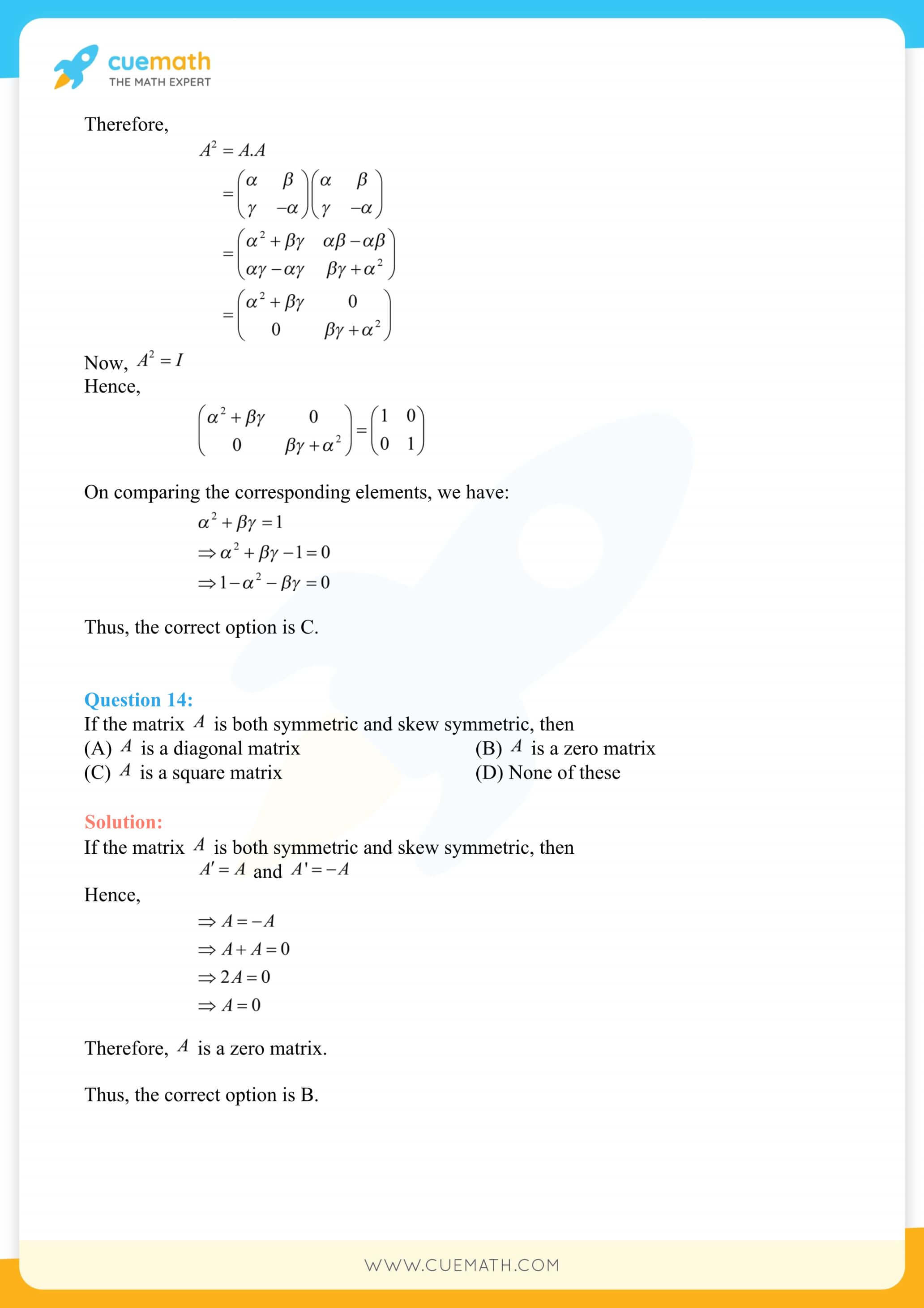 NCERT Solutions Class 12 Maths Chapter 3 Miscellaneous Exercise 83