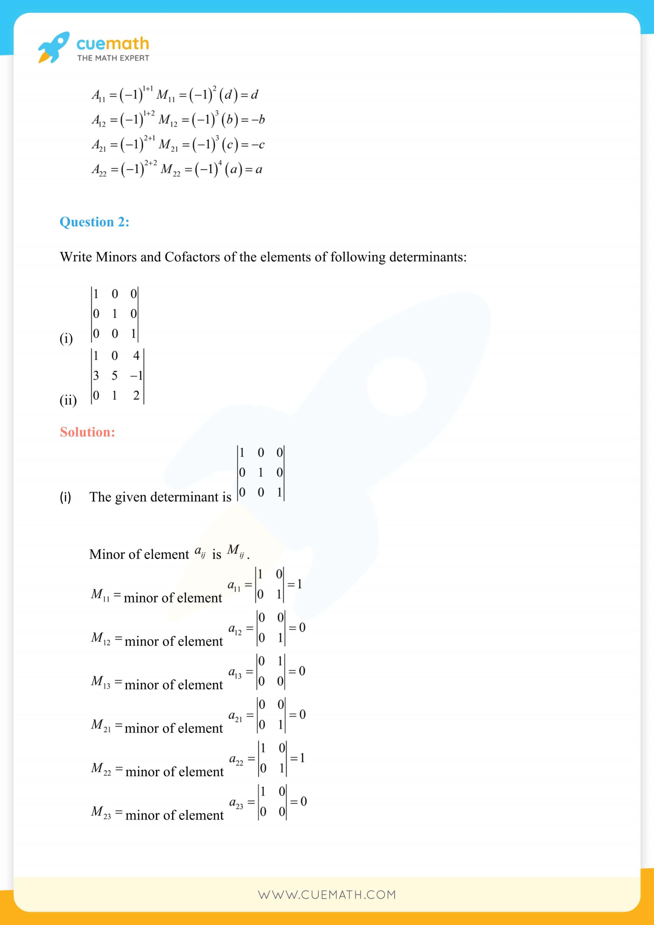 NCERT Solutions Class 12 Maths Chapter 4 Exercise 4.4 31