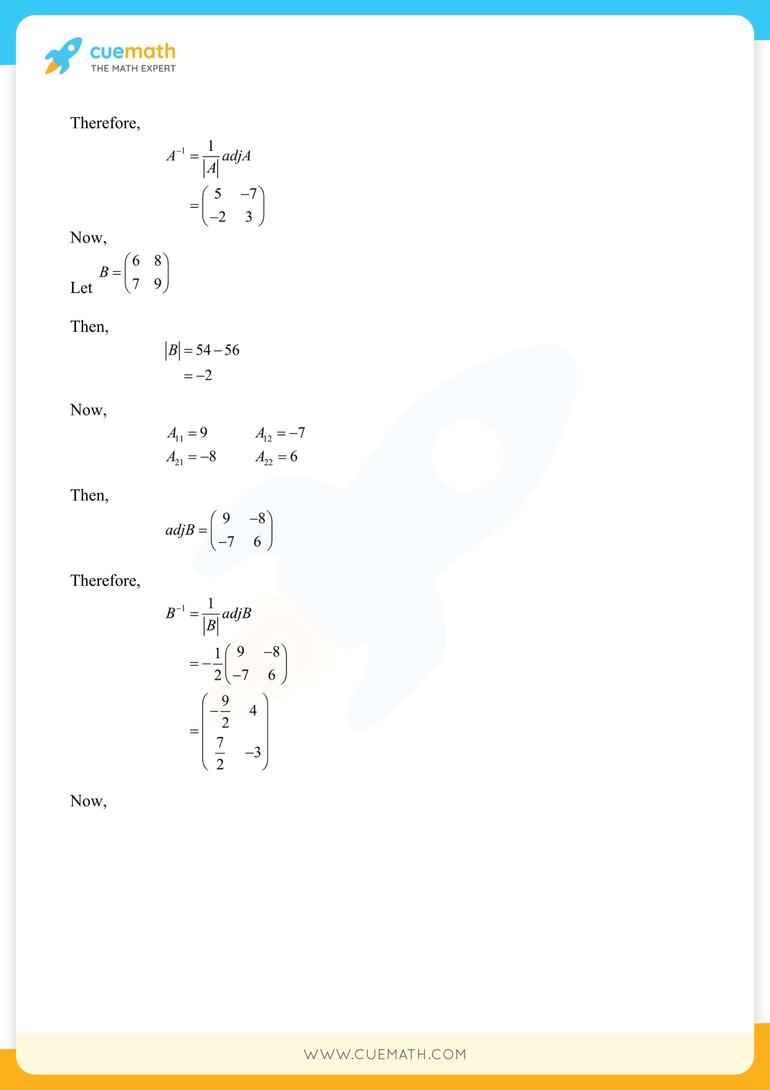 NCERT Solutions Class 12 Maths Chapter 4 46