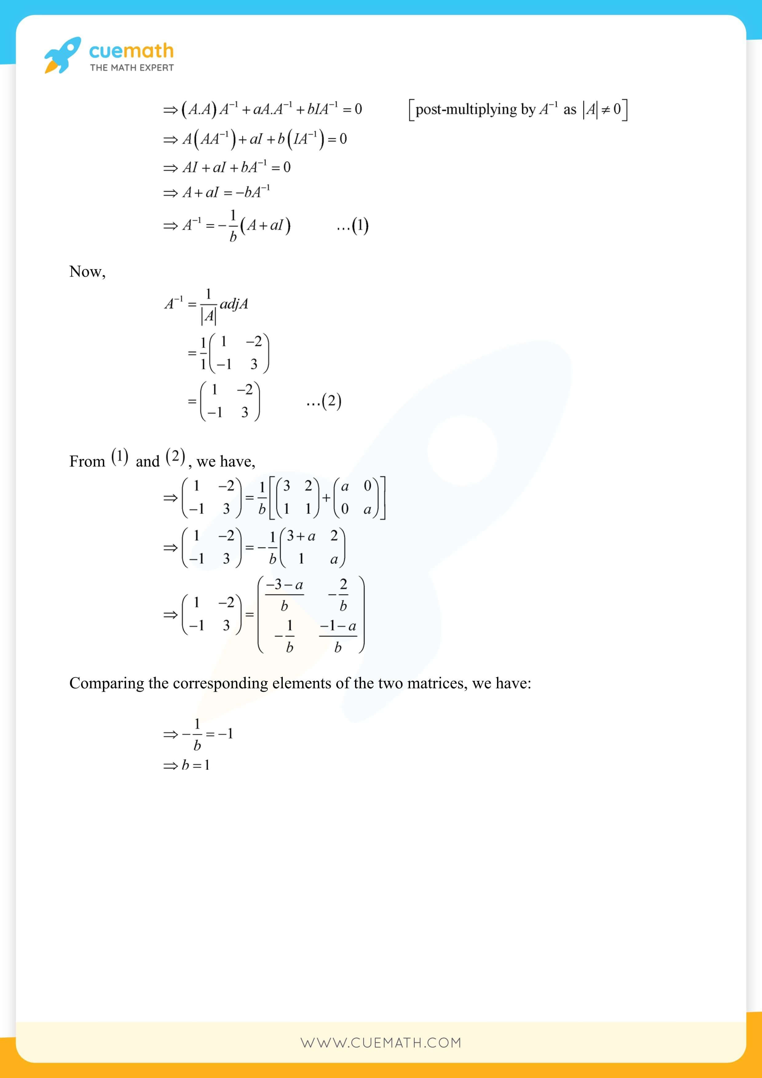 NCERT Solutions Class 12 Maths Chapter 4 50