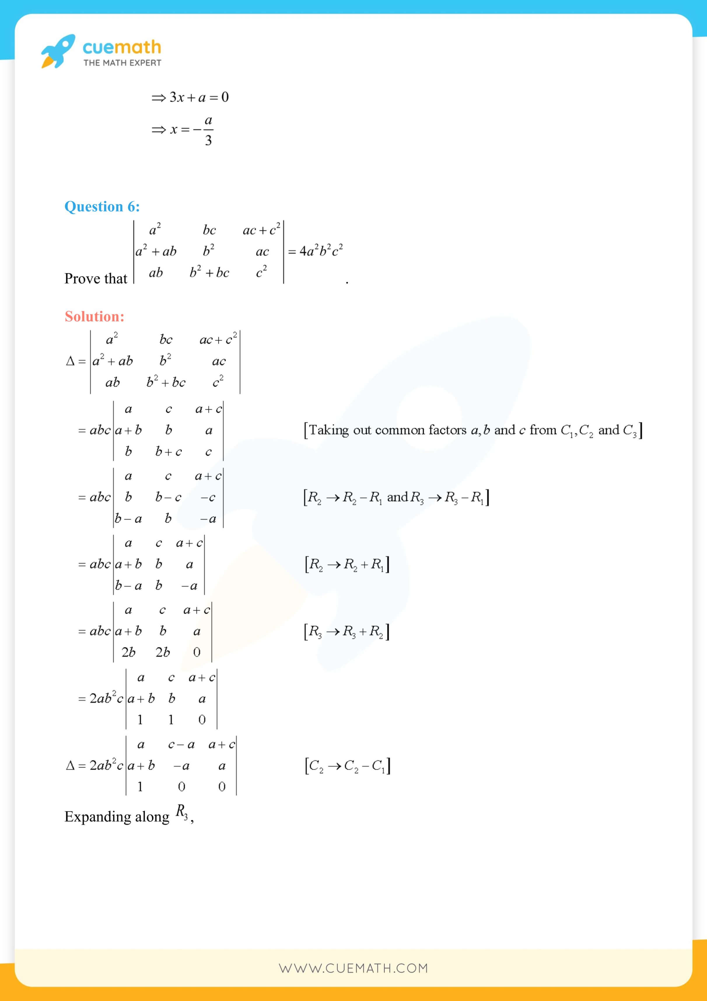 NCERT Solutions Class 12 Maths Chapter 4 Miscellaneous Exercise 83