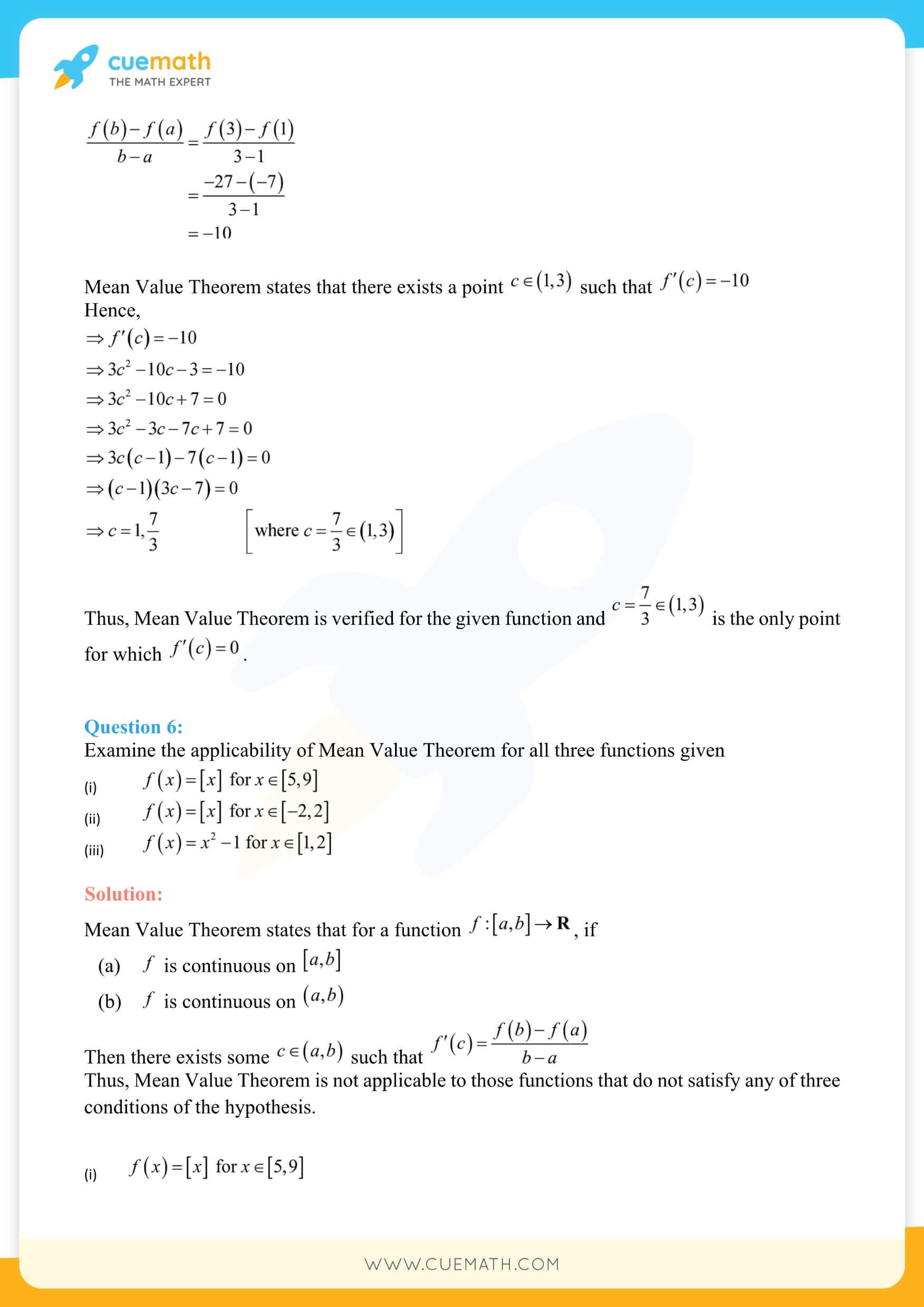 NCERT Solutions Class 12 Maths Chapter 5 Ex 5.8 113