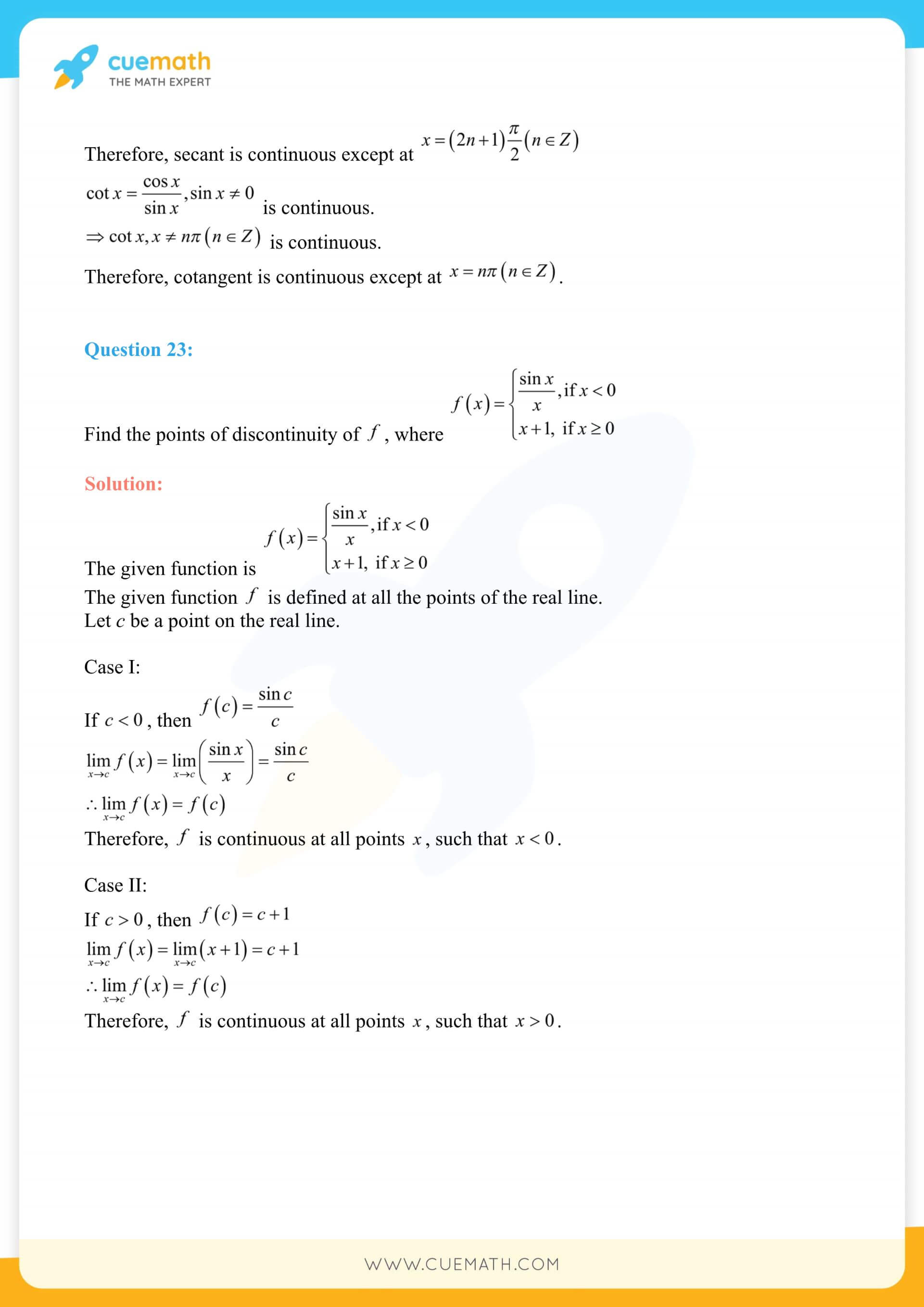 NCERT Solutions Class 12 Maths Chapter 5 24