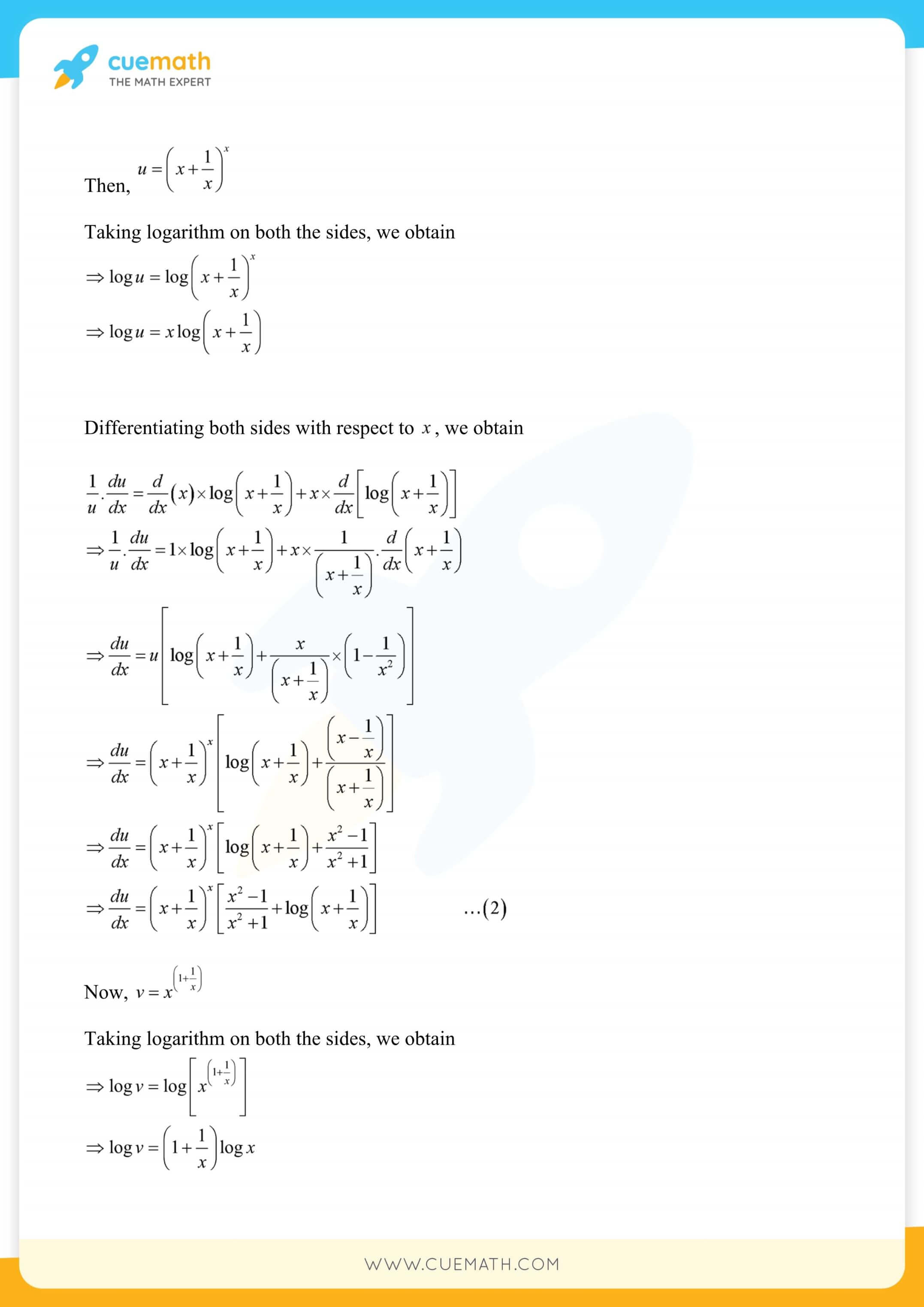 NCERT Solutions Class 12 Maths Chapter 5 Ex 5.5 69