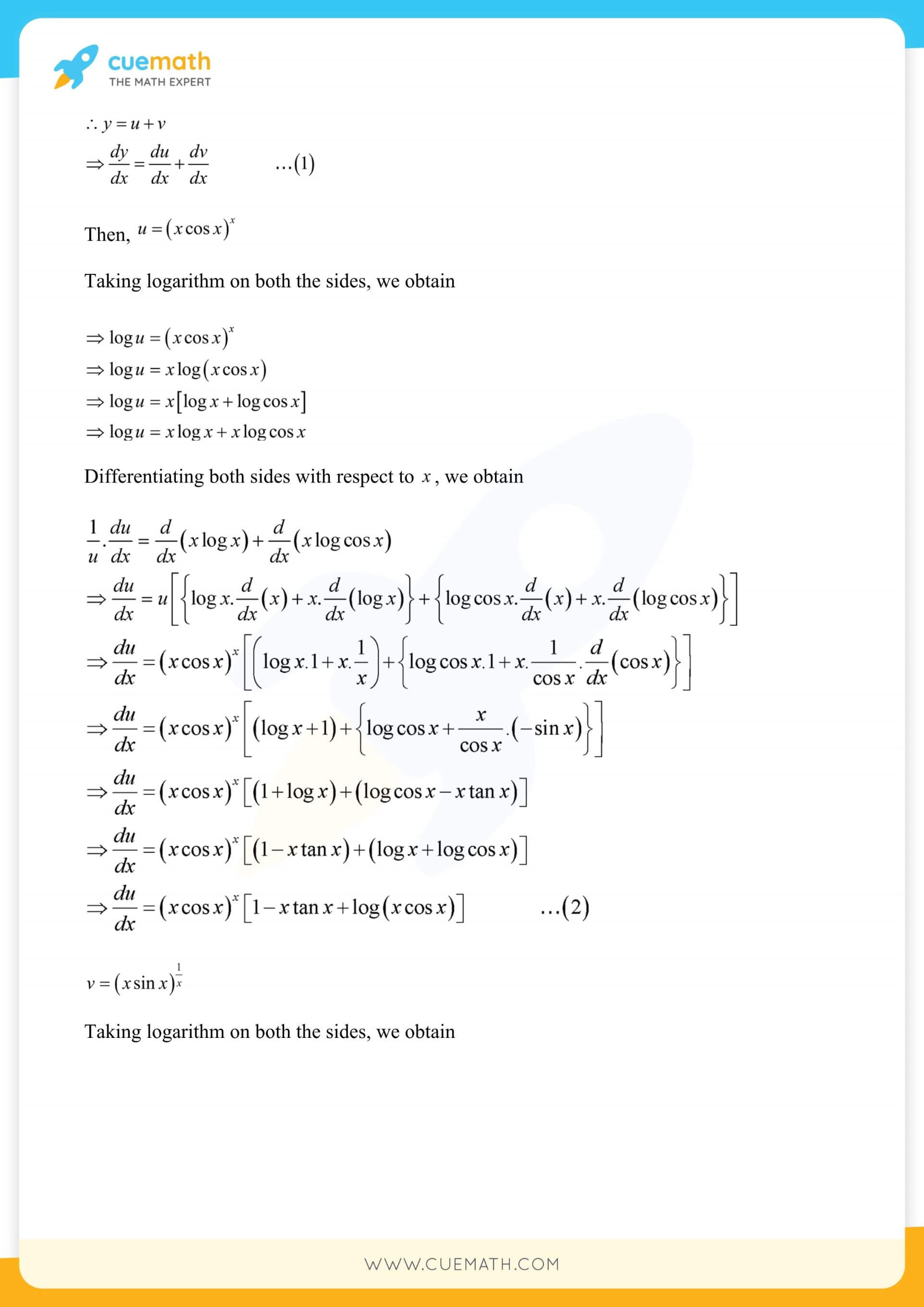 NCERT Solutions Class 12 Maths Chapter 5 Ex 5.5 76