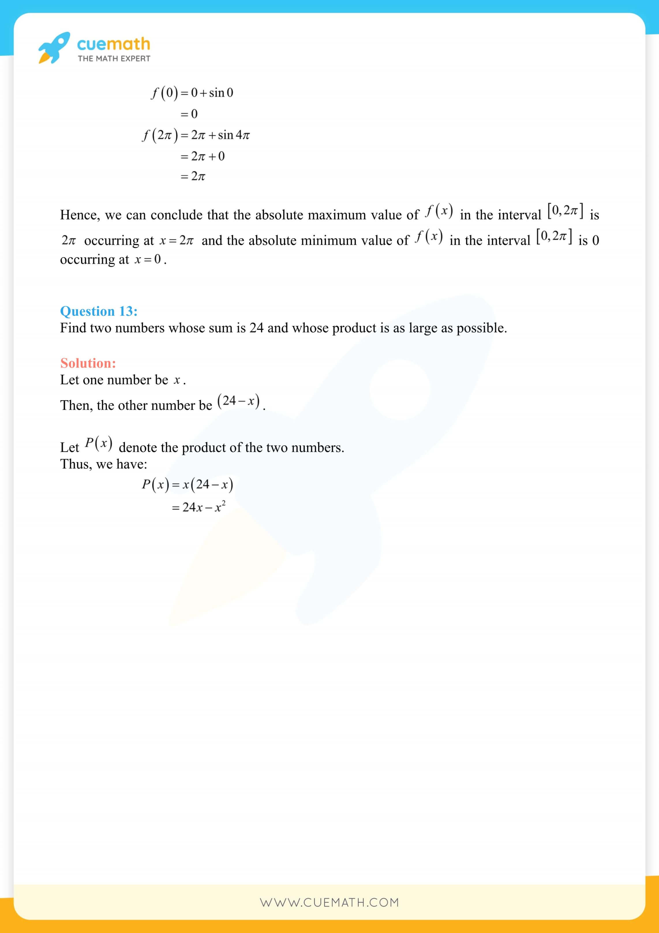 NCERT Solutions Class 12 Maths Chapter 6 104