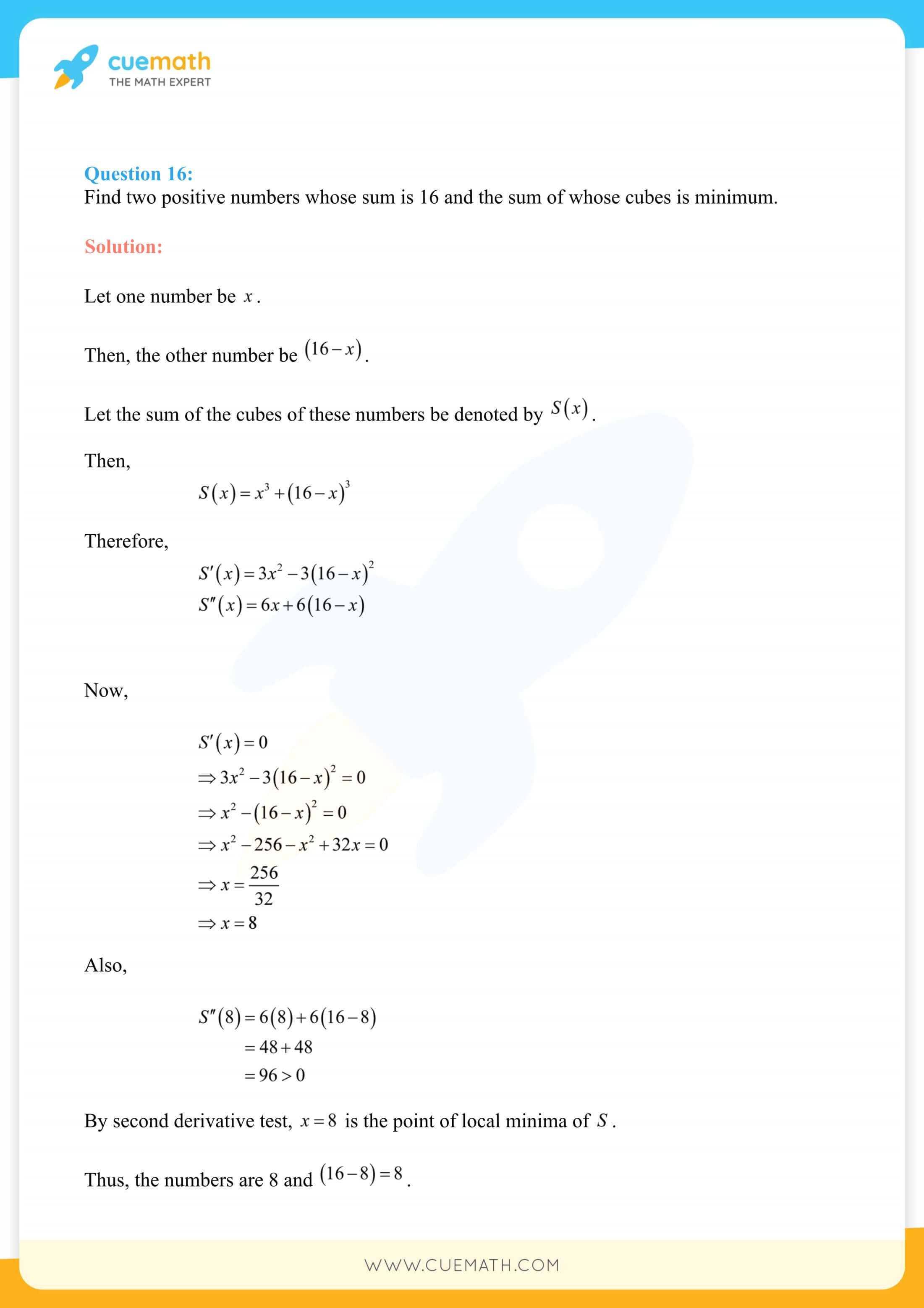 NCERT Solutions Class 12 Maths Chapter 6 Exercise 6.5 108