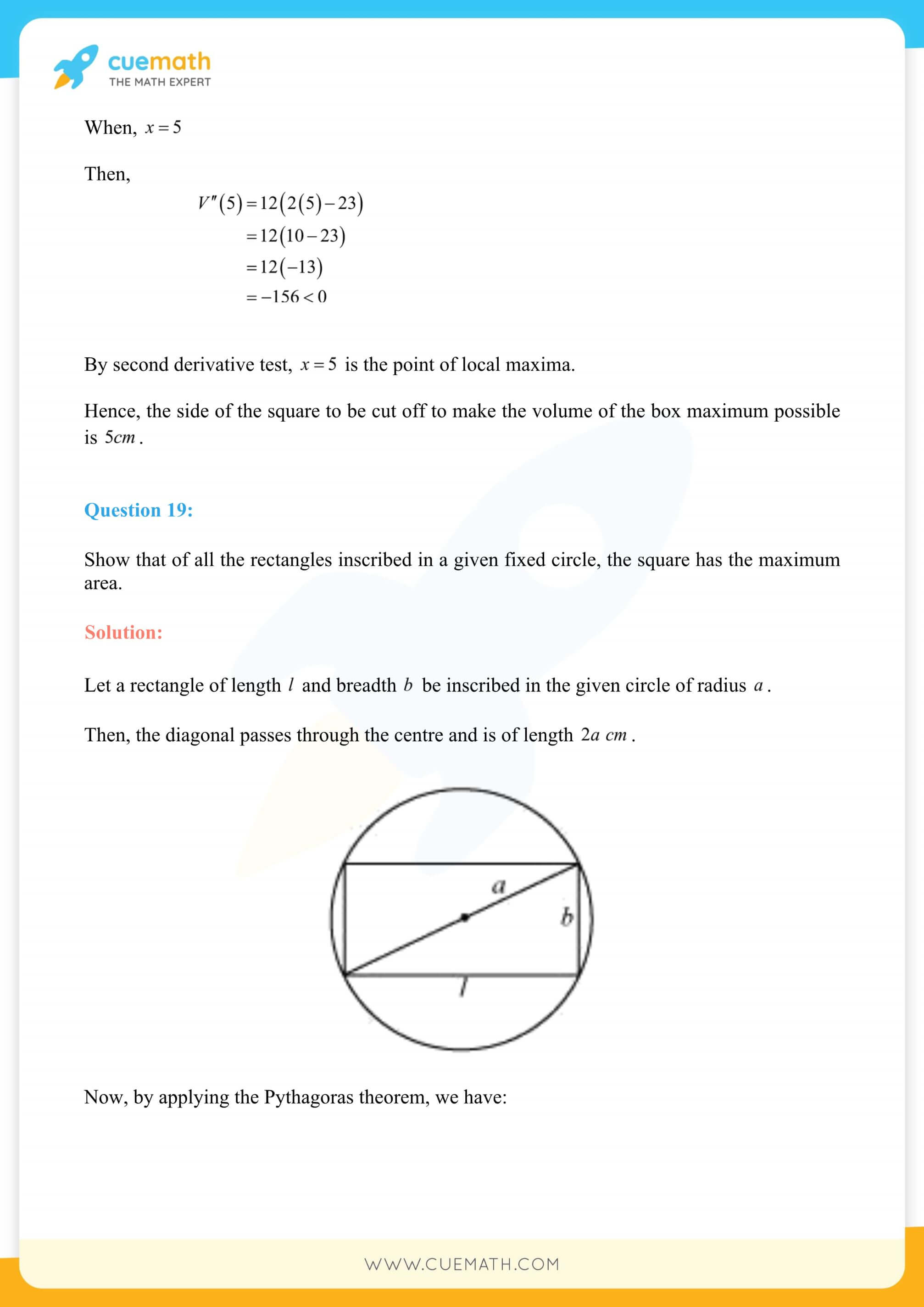 NCERT Solutions Class 12 Maths Chapter 6 Exercise 6.5 111