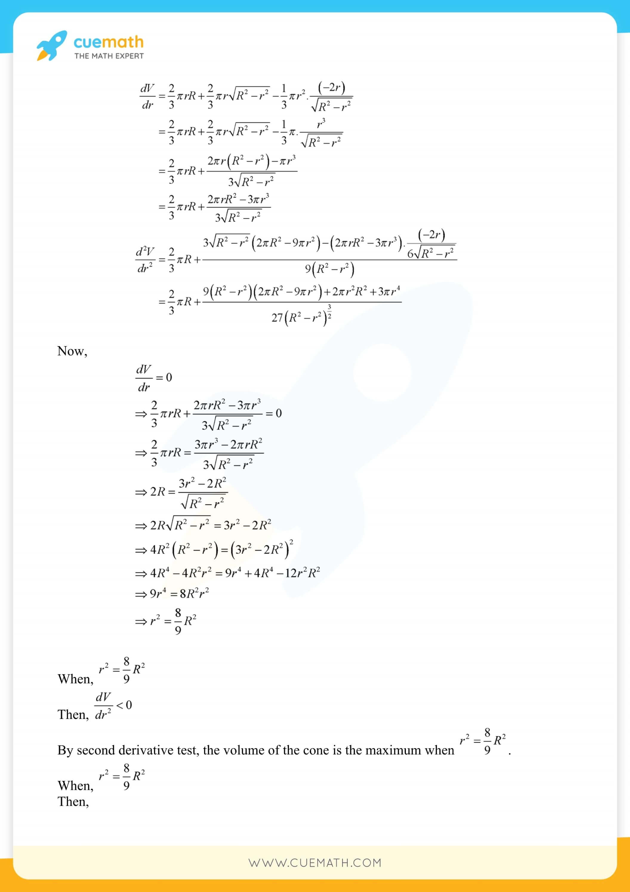 NCERT Solutions Class 12 Maths Chapter 6 Exercise 6.5 119