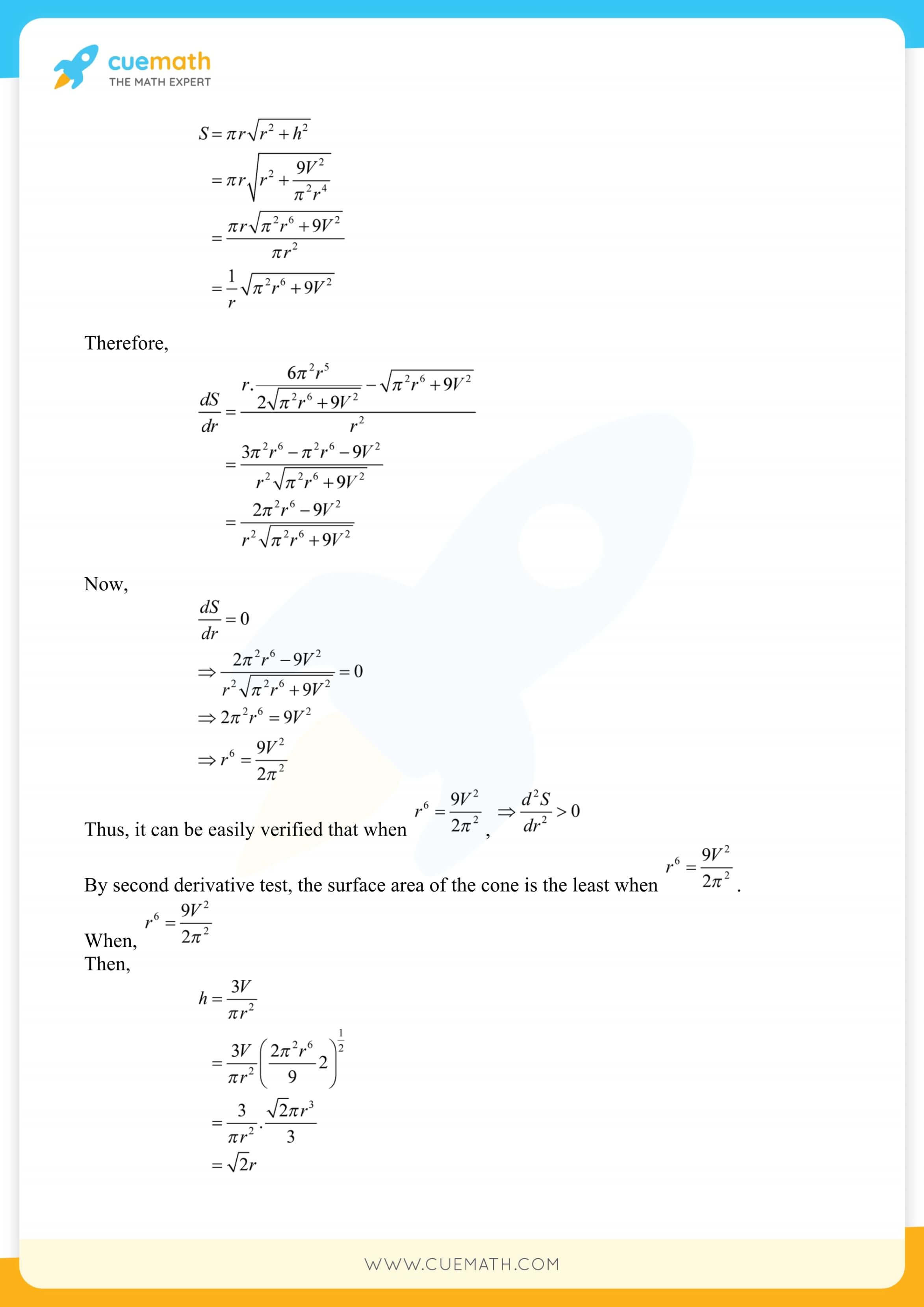 NCERT Solutions Class 12 Maths Chapter 6 Exercise 6.5 121