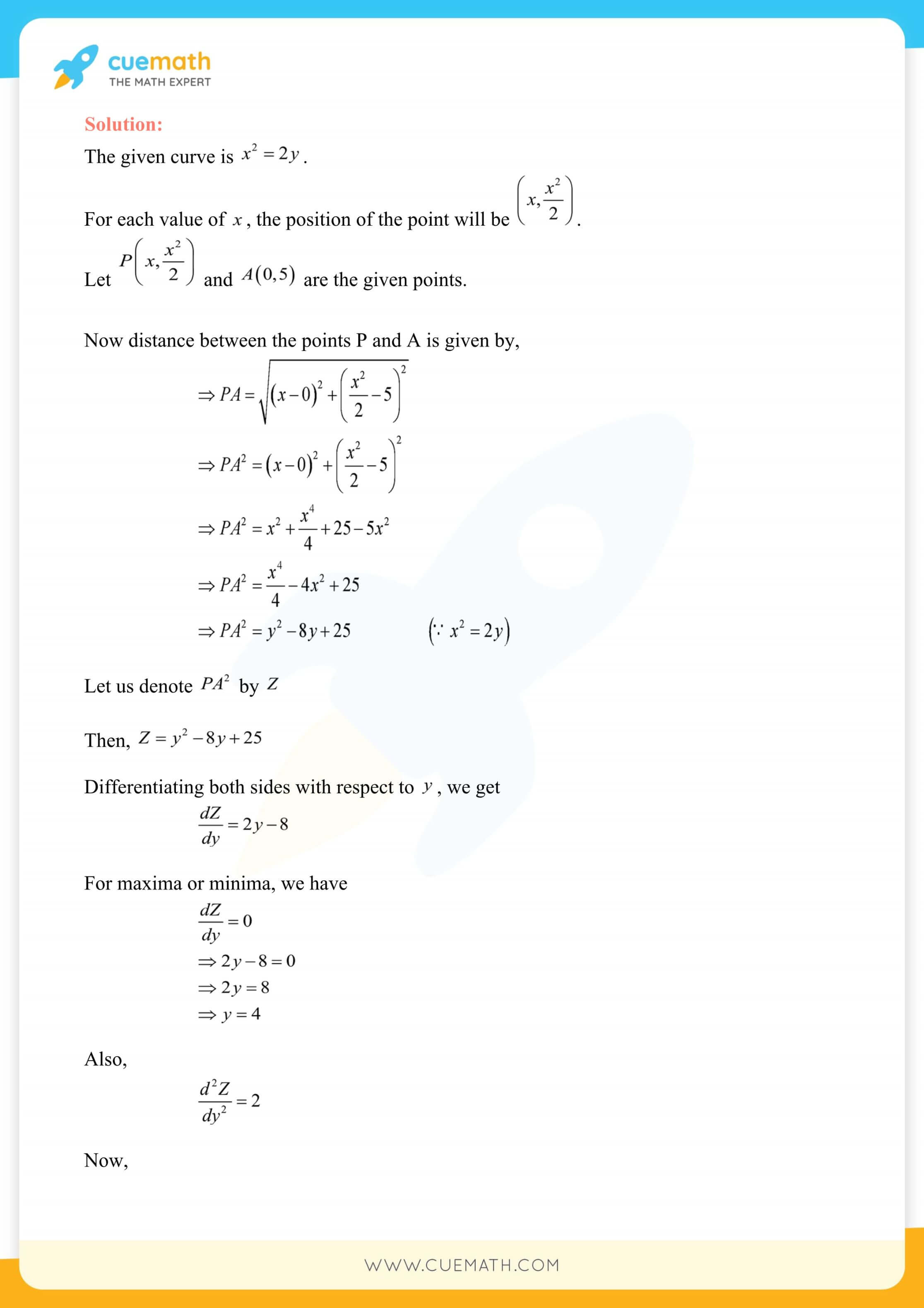 NCERT Solutions Class 12 Maths Chapter 6 Exercise 6.5 127