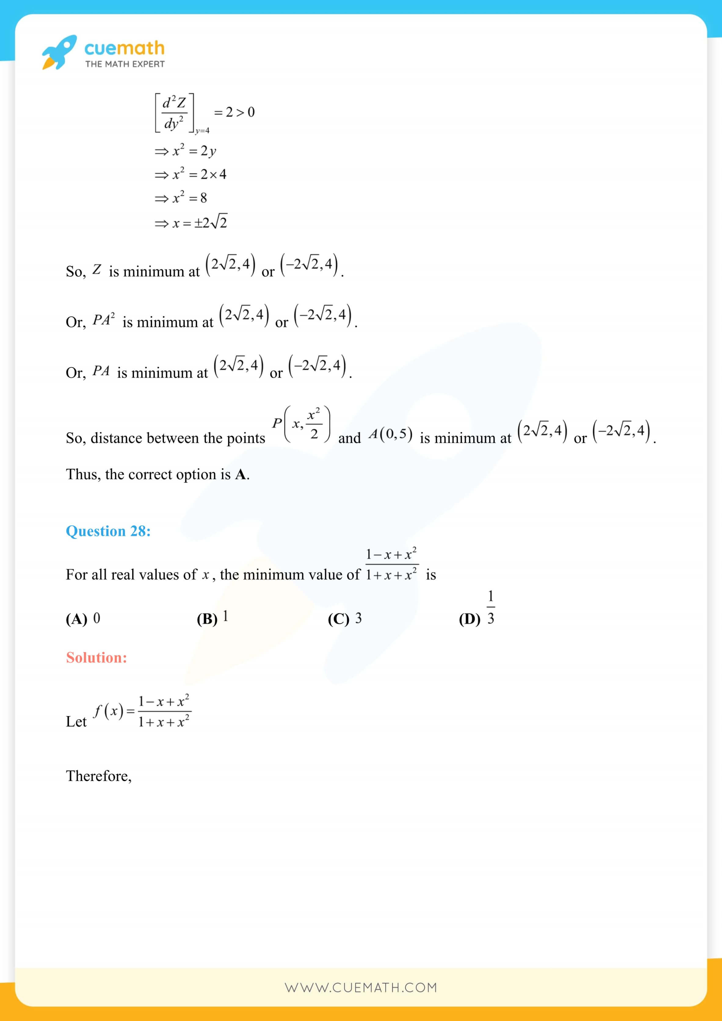 NCERT Solutions Class 12 Maths Chapter 6 Exercise 6.5 128
