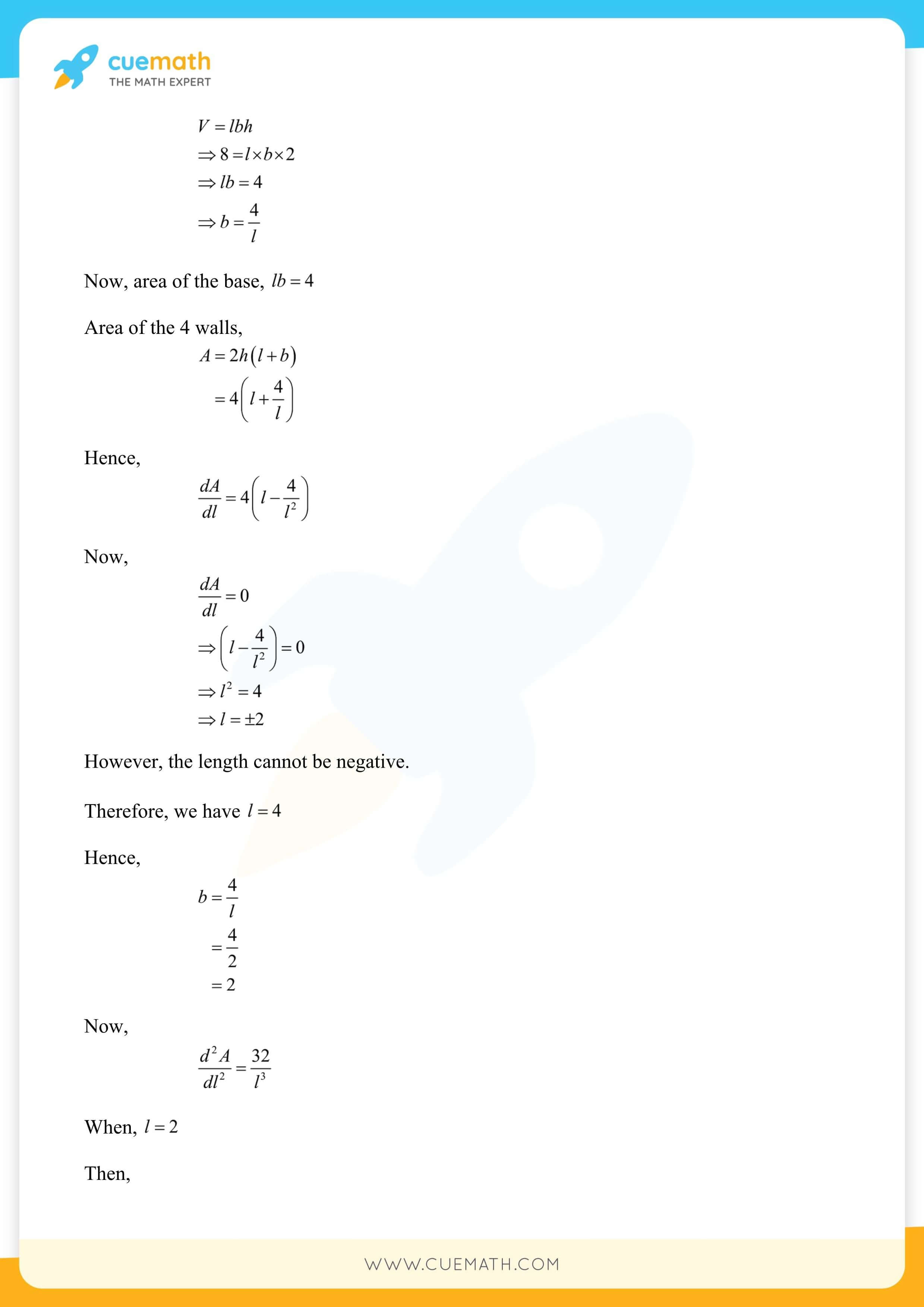 NCERT Solutions Class 12 Maths Chapter 6 Miscellaneous Exercise Exercise 6.6 144