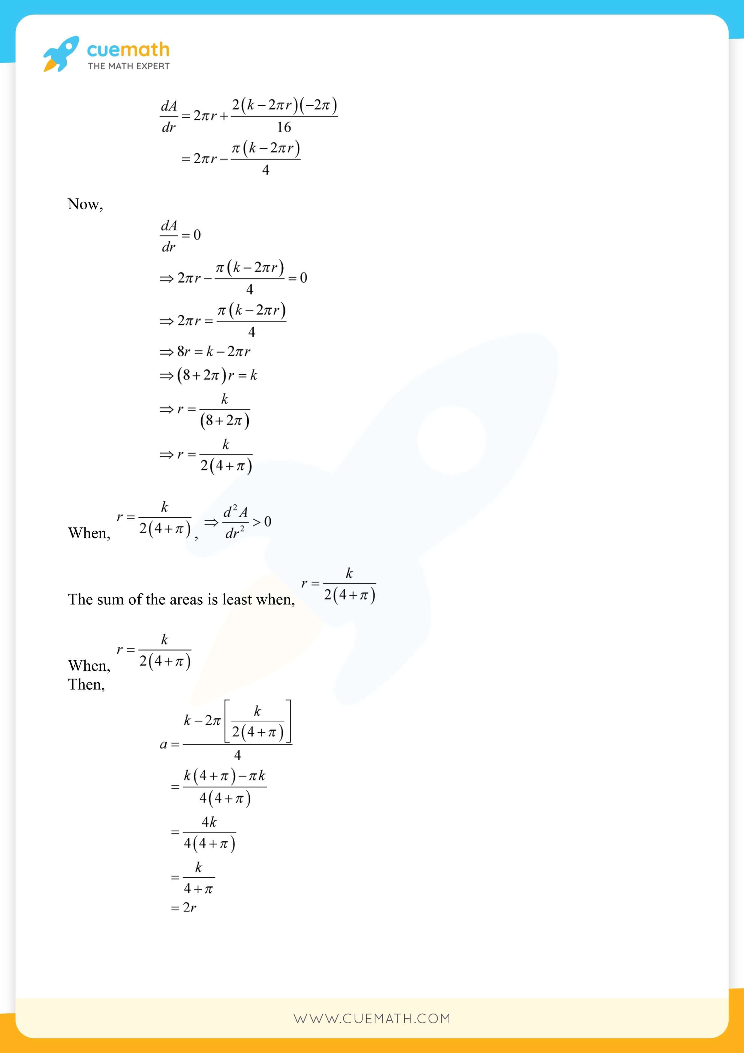 NCERT Solutions Class 12 Maths Chapter 6 Miscellaneous Exercise Exercise 6.6 146