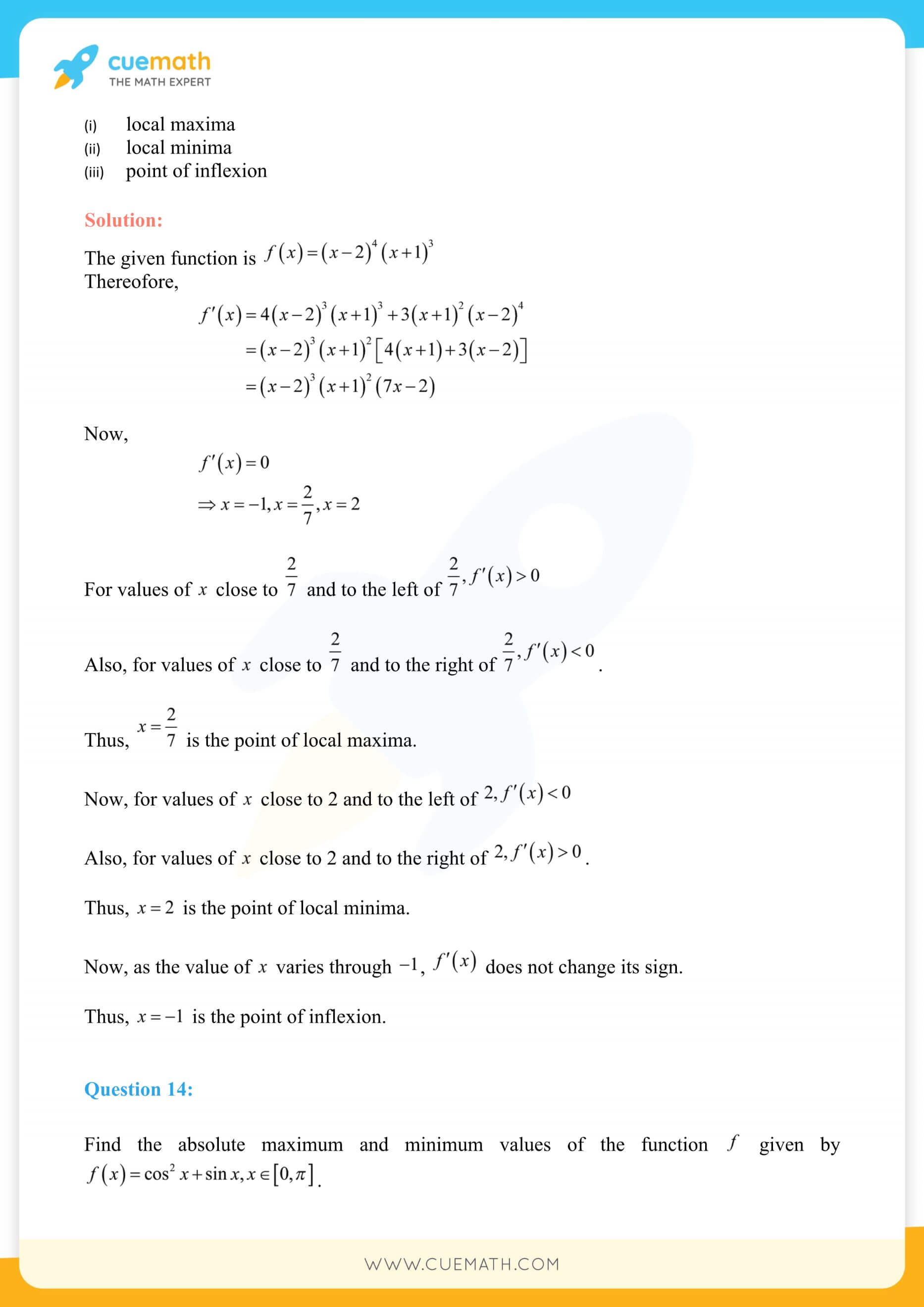 NCERT Solutions Class 12 Maths Chapter 6 Miscellaneous Exercise Exercise 6.6 151